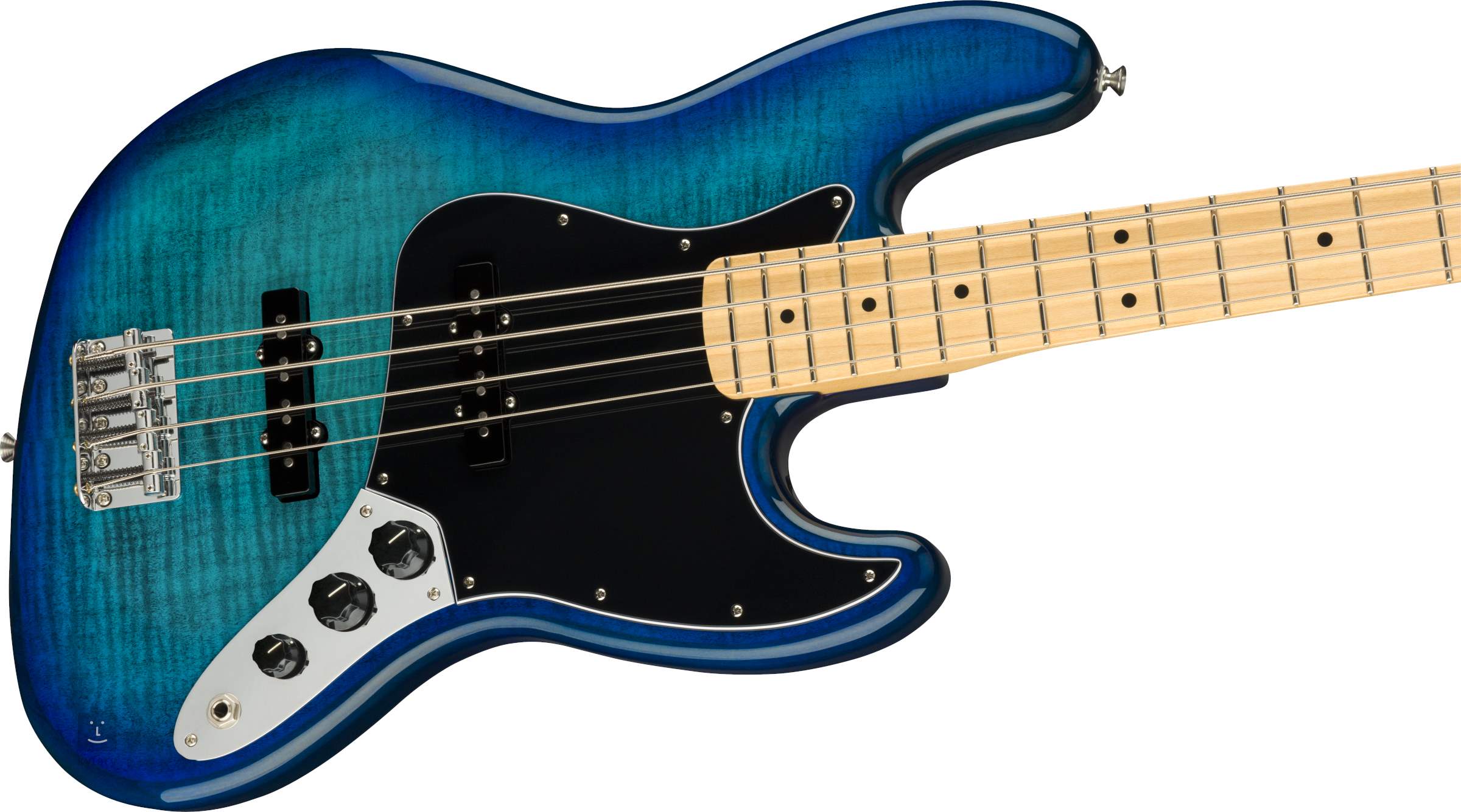 fender player blue burst