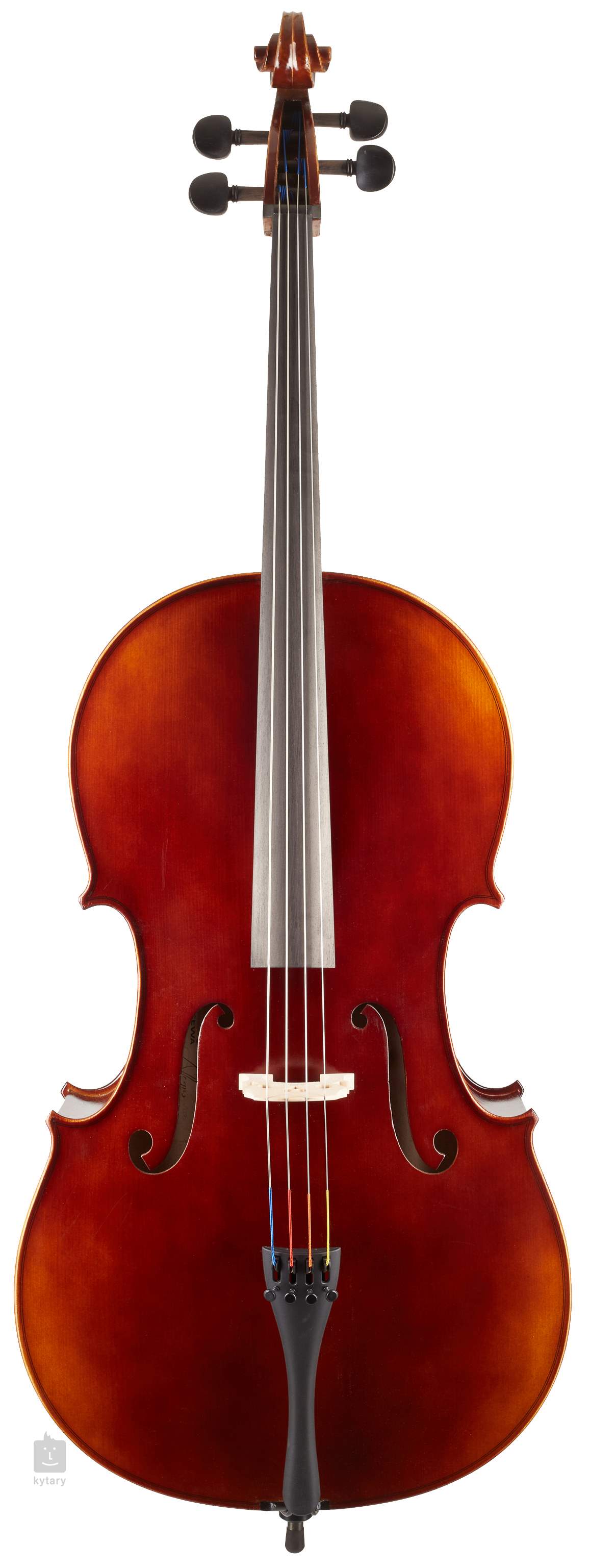 FOM Épaulière réglable pliable Épaulière pour violon avec Allegro Ensemble de corde de violon 1/2 Noir toutes les tailles 