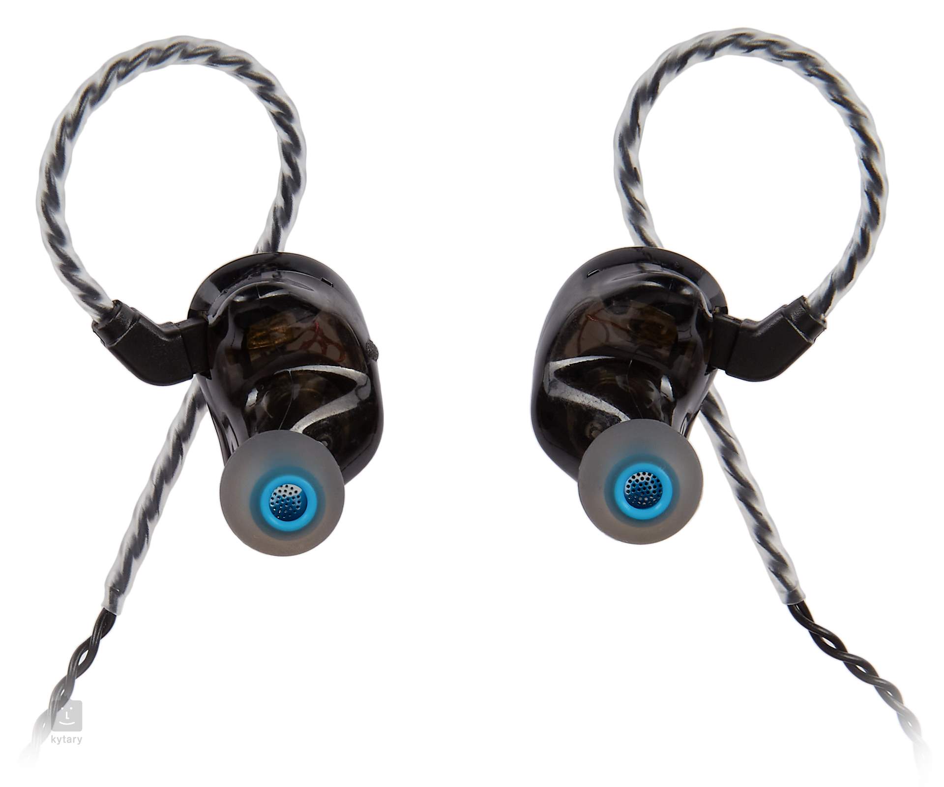 STAGG SPM-435 BK ❘ In-Ear Monitoring ❘ Ohrhörer ❘ 4 Treiber ❘ Schwarz