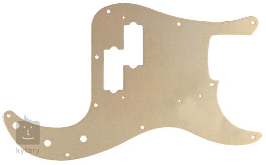 fender precision bass gold anodized pickguard