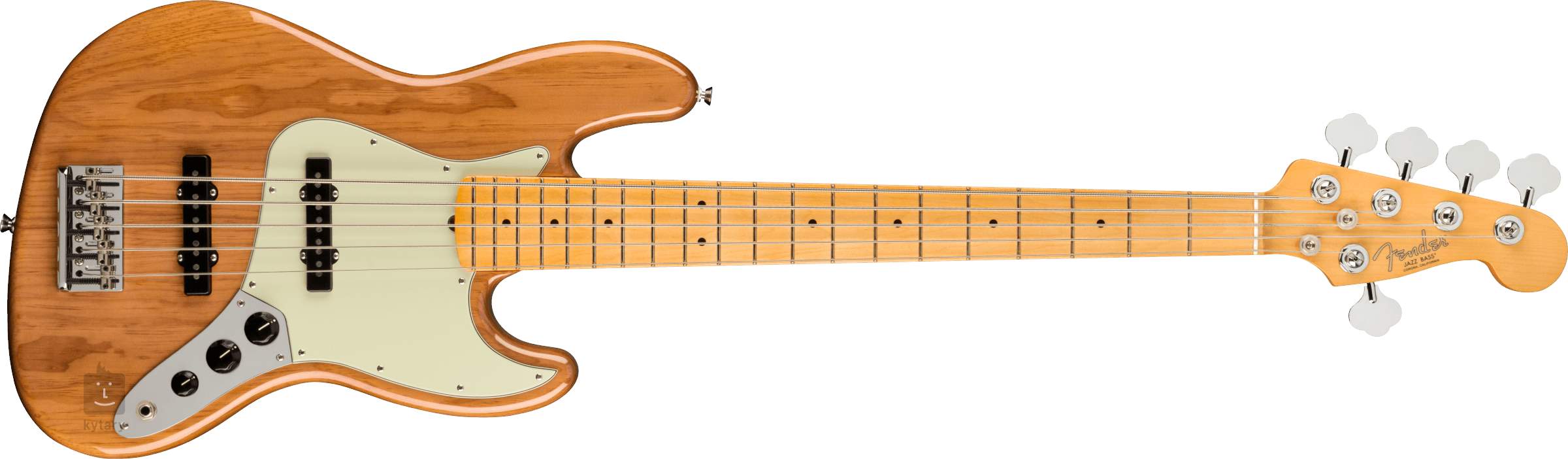 fender american professional jazz bass natural