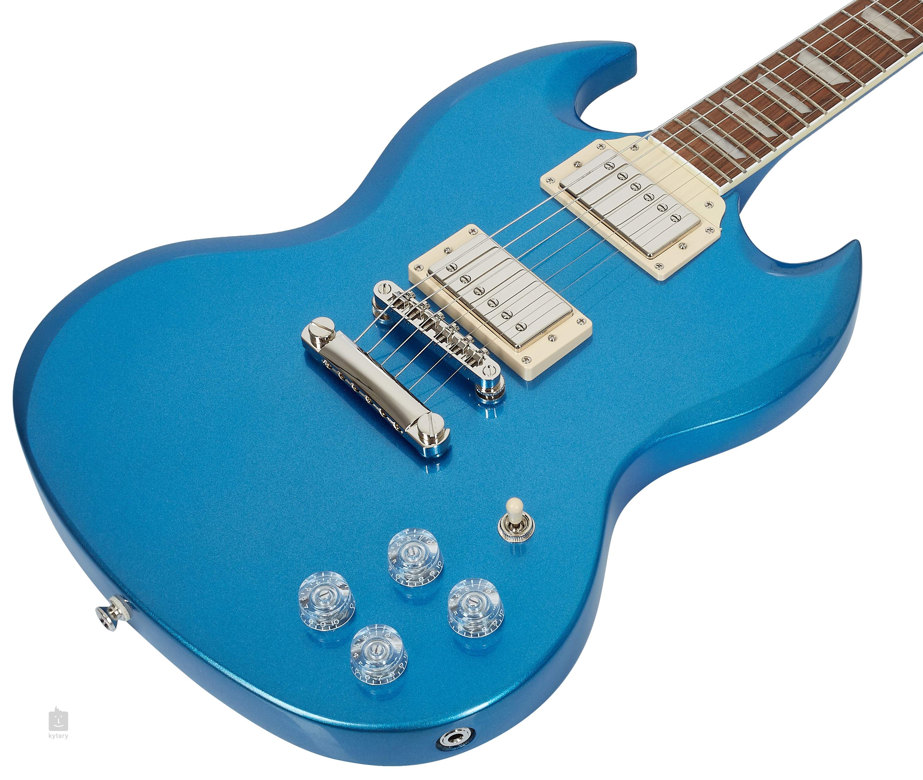 epiphone sg muse blue