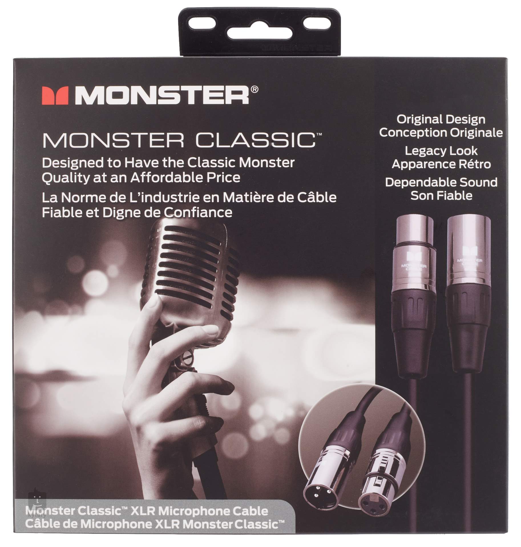 MONSTER Classic 5' Microphone Cable Microphone Cable Kytary.ie