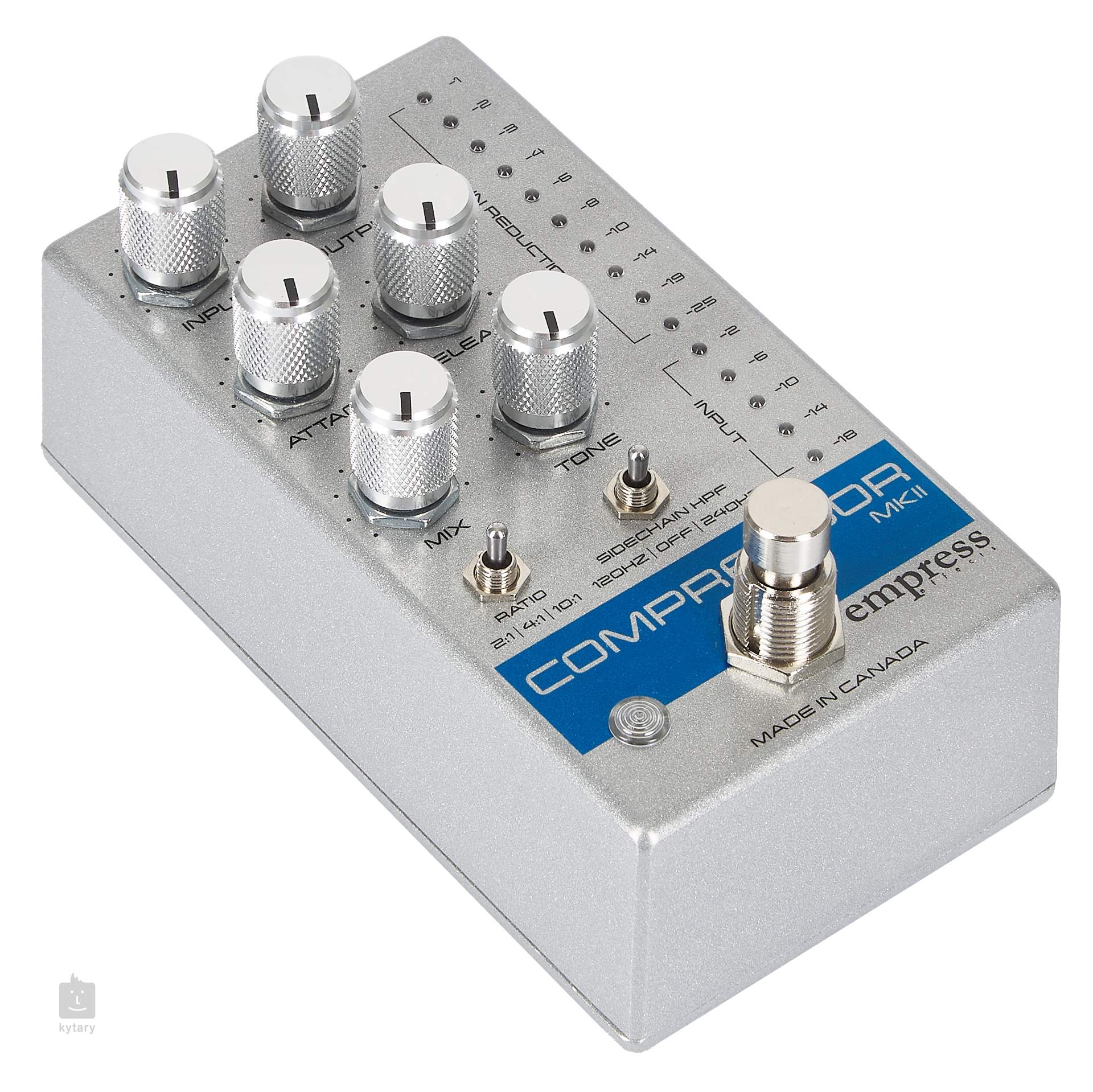 EMPRESS EFFECTS Compressor MKII Silver Guitar Effect