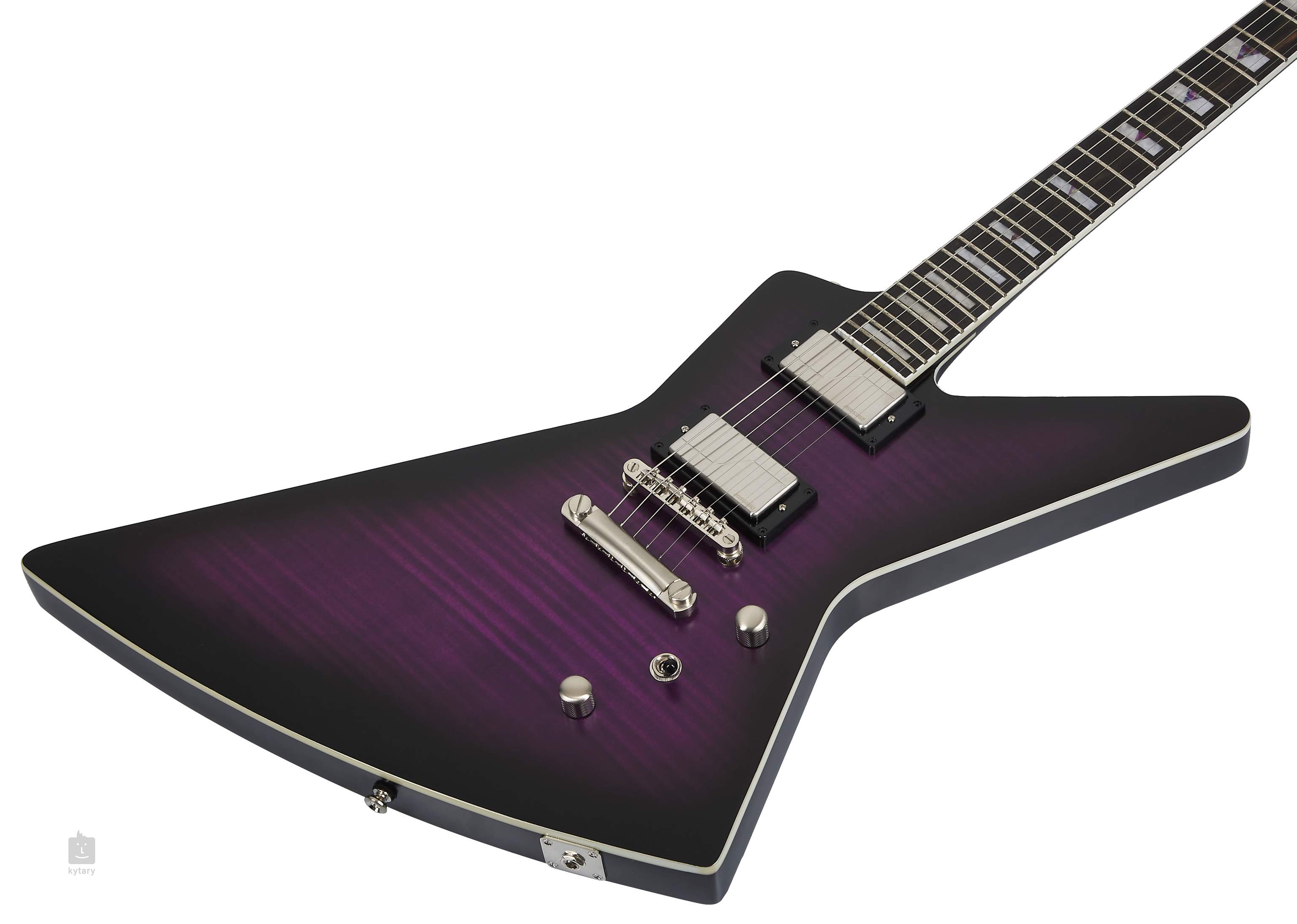 epiphone prophecy extura purple tiger