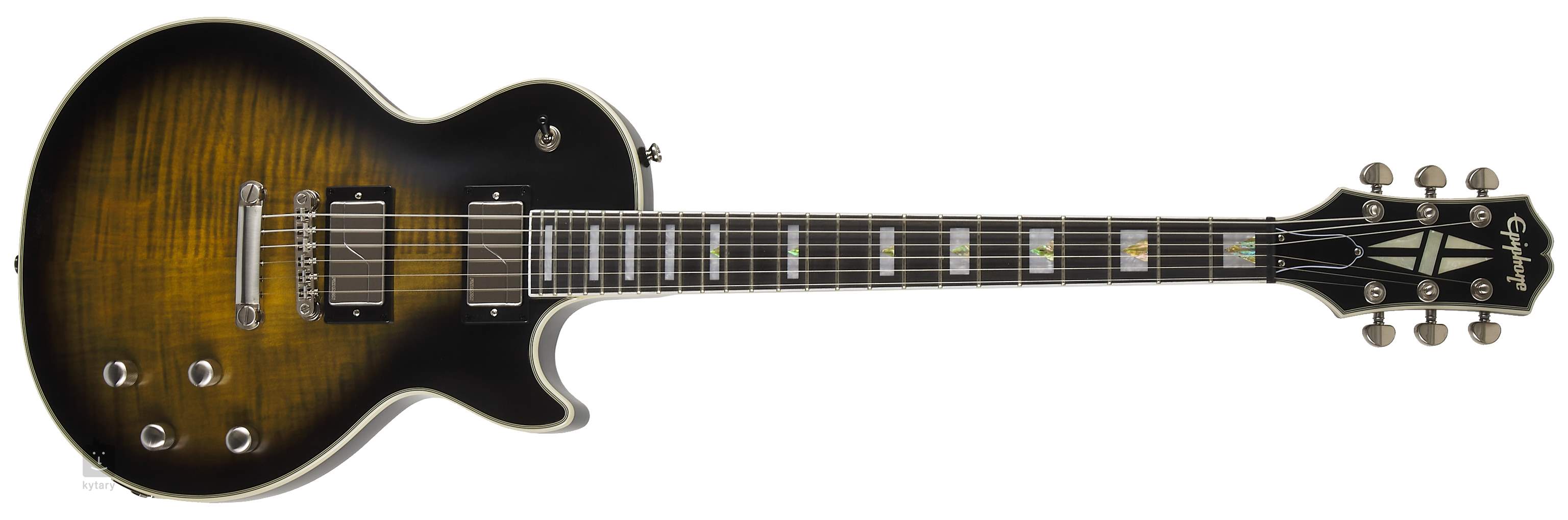 epiphone les paul prophecy olive