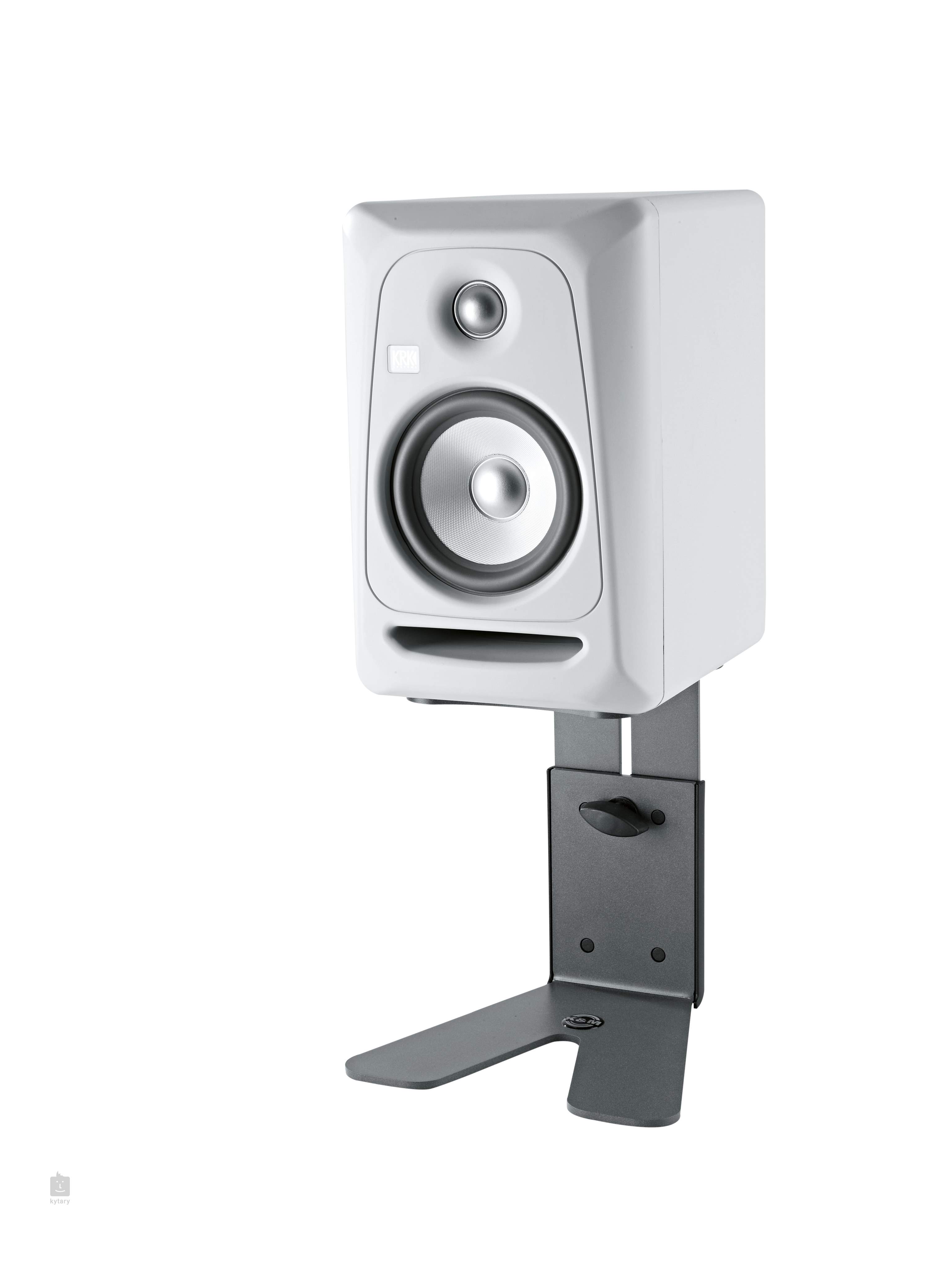 K&M 26772 Table monitor stand grey Studio Monitor Stand