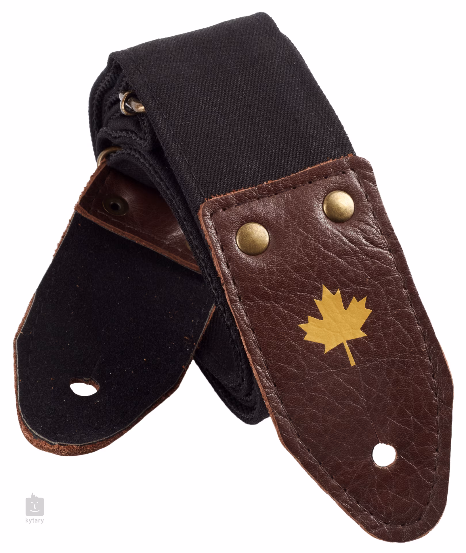 GODIN Denim Black/Gold Guitar Strap