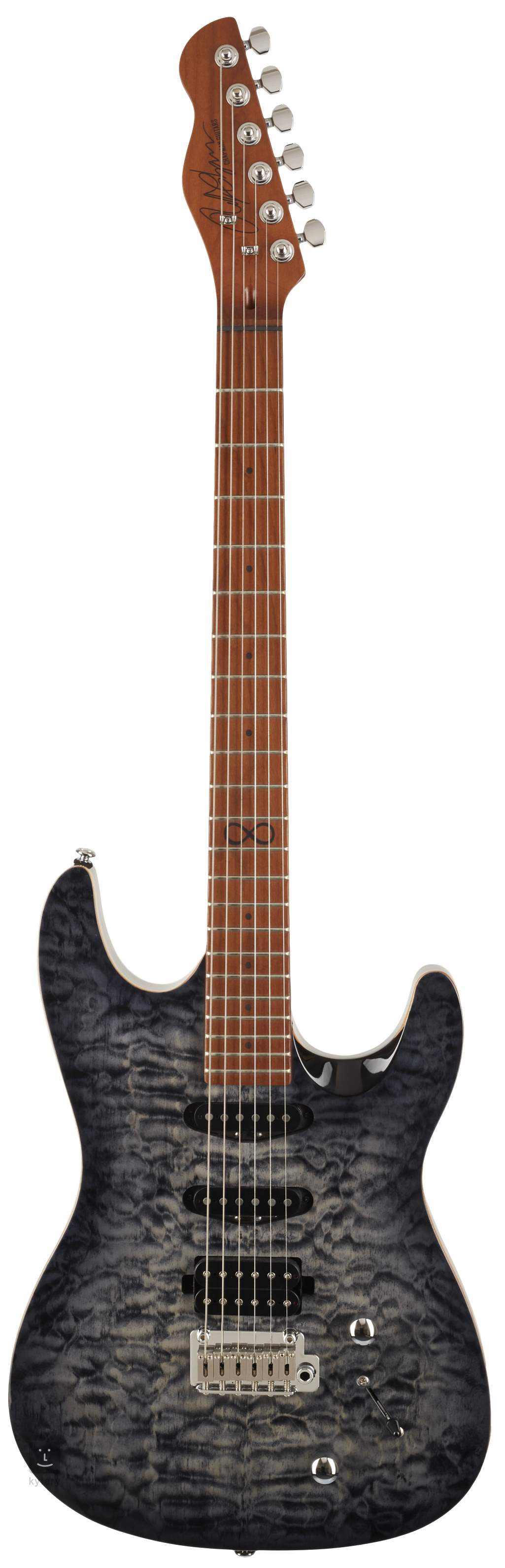 chapman guitars ml1 hybrid sarsen stone black