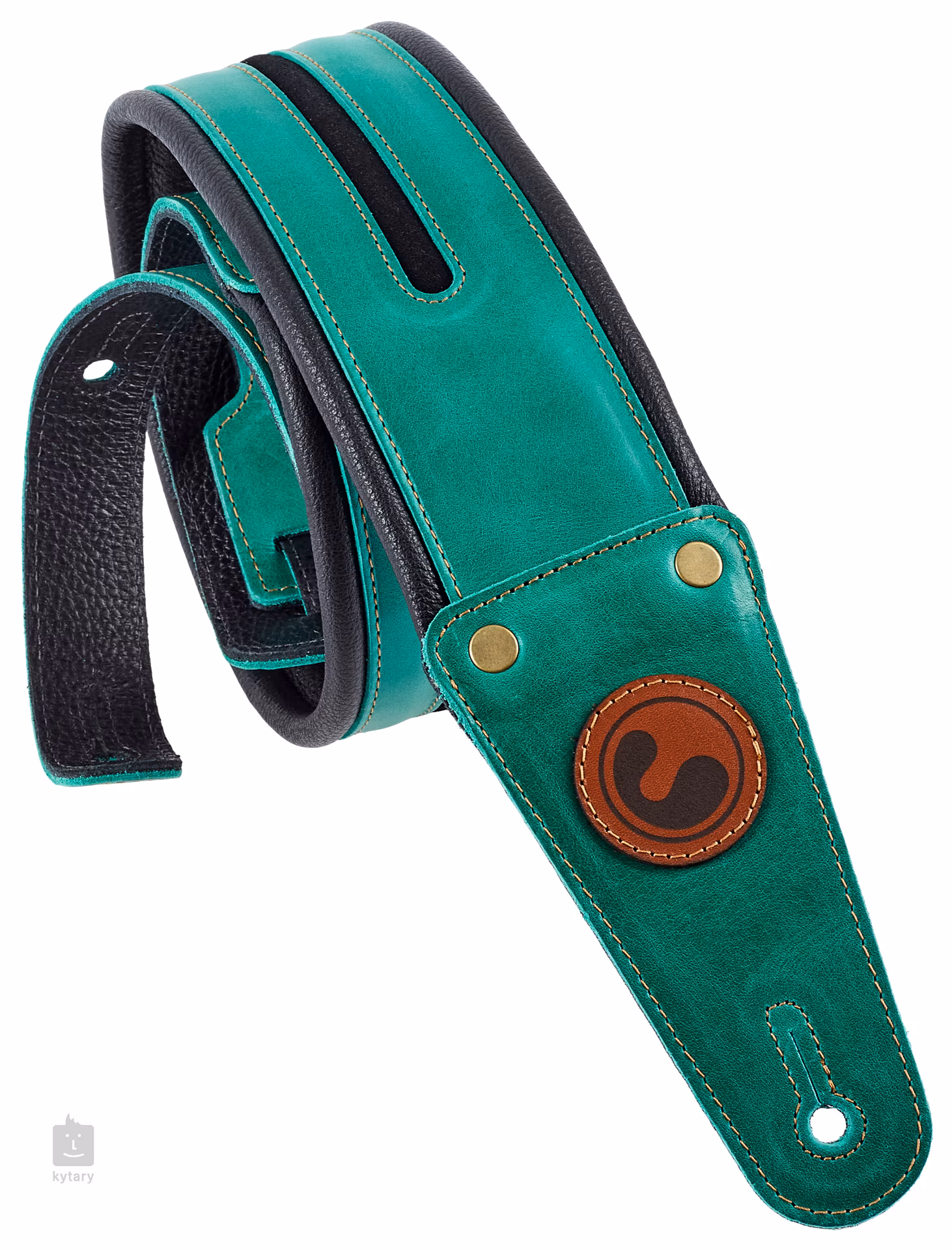 ERGO STRAPS Neo 2.5" Turquoise Guitar Strap Kytary.ie