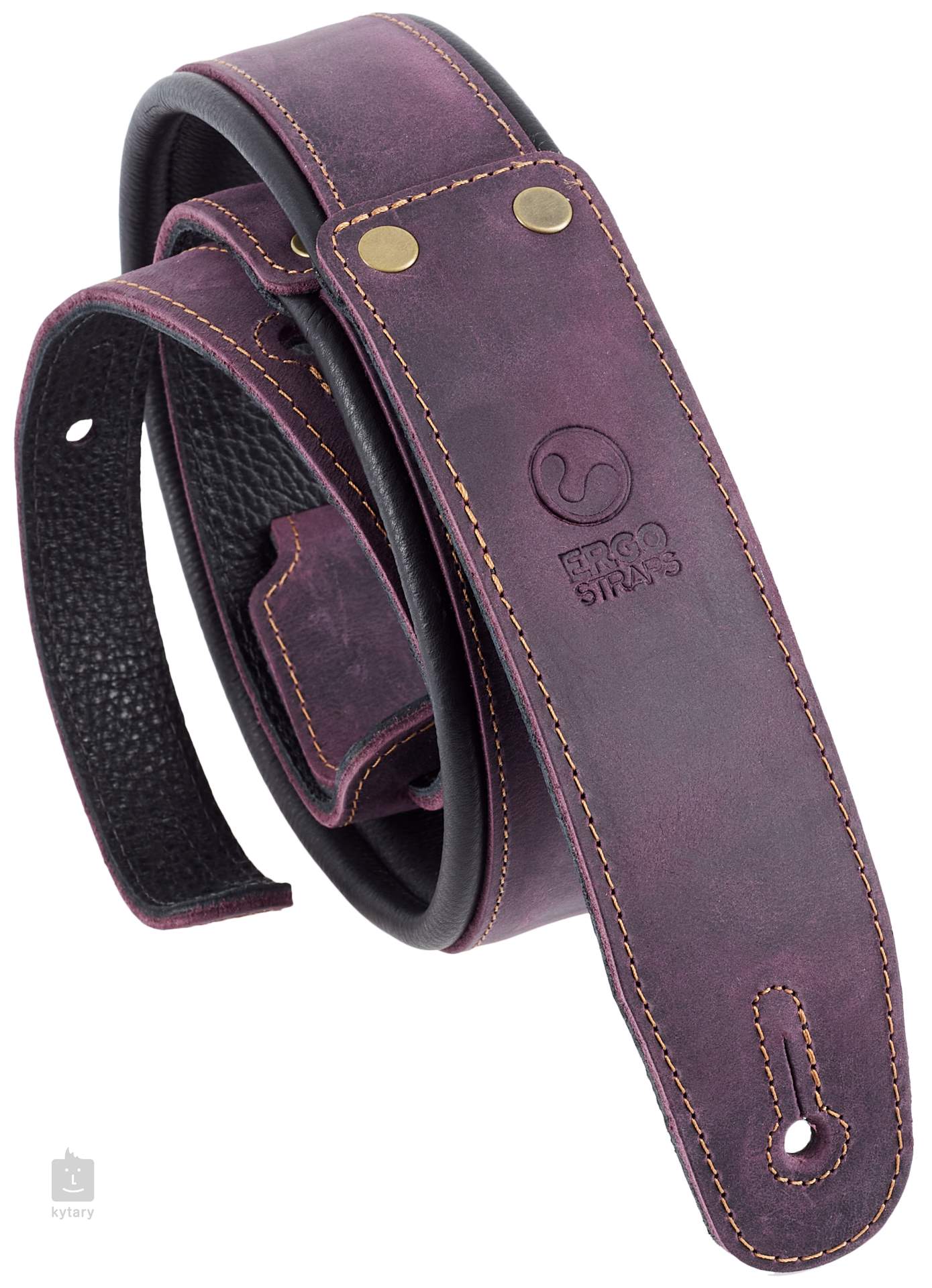 Purple Leather Guitar Strap | forum.iktva.sa