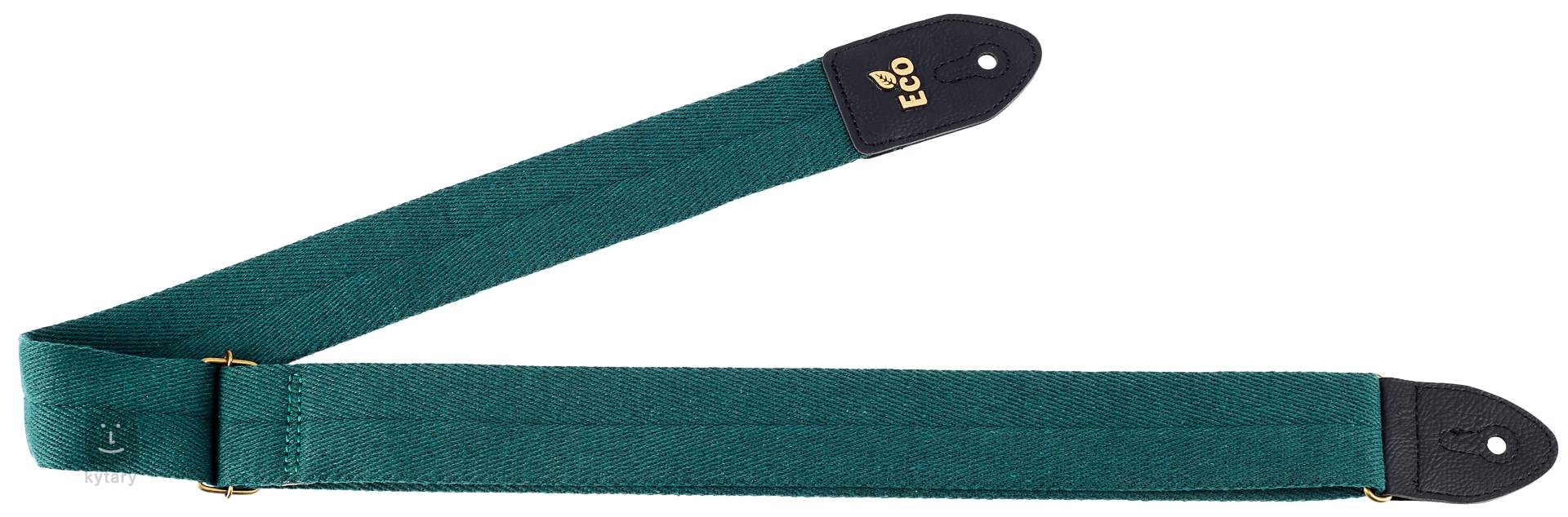 teal guitar strap