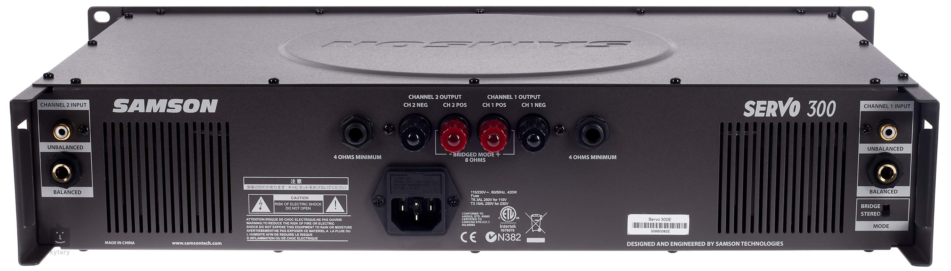 SAMSON Servo 300 Power Amplifier Kytary.ie
