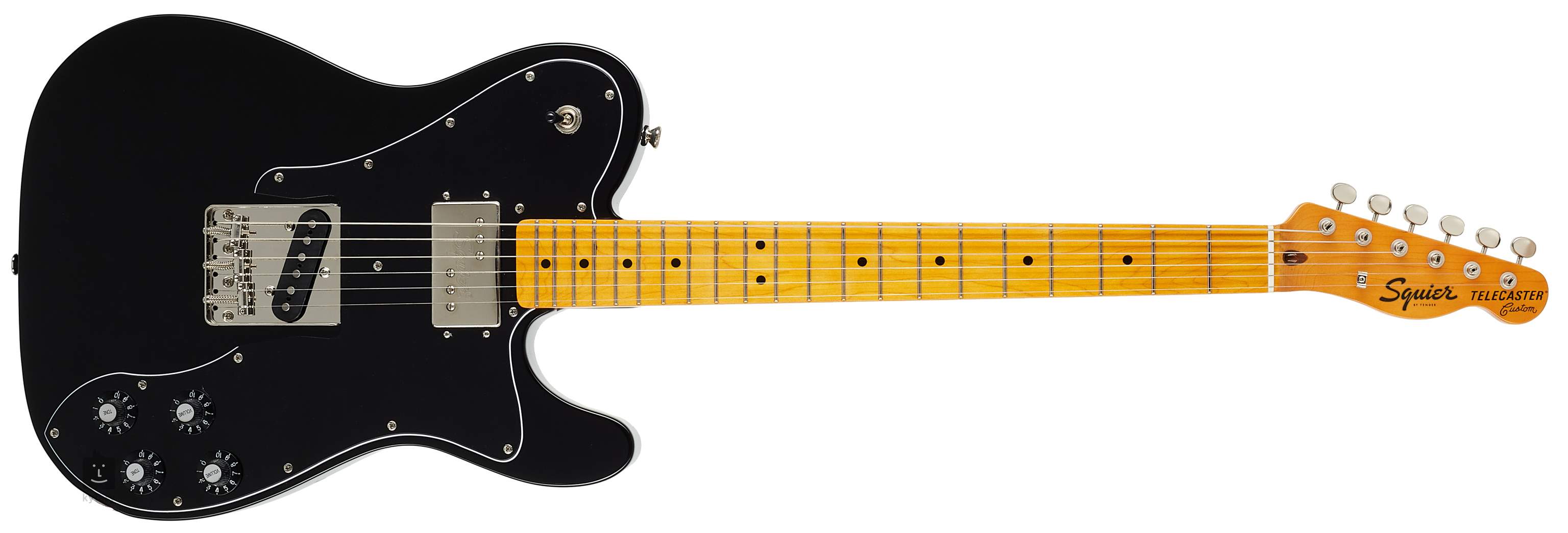 squier telecaster custom black