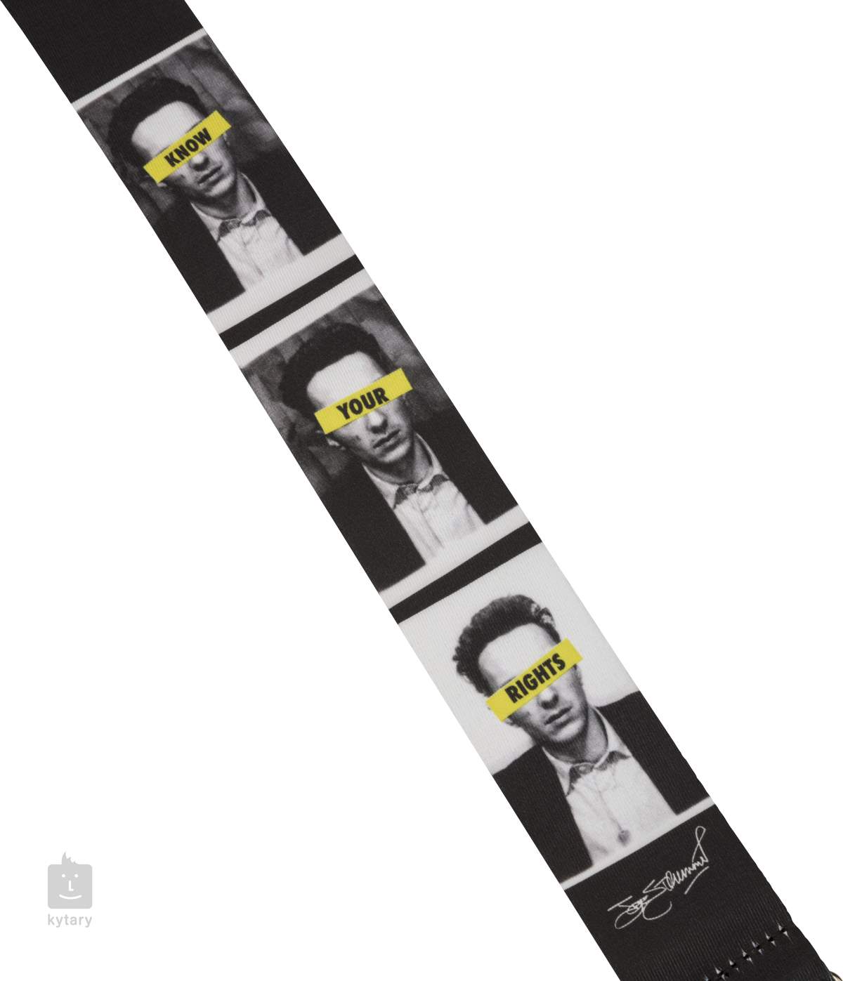 joe strummer guitar strap