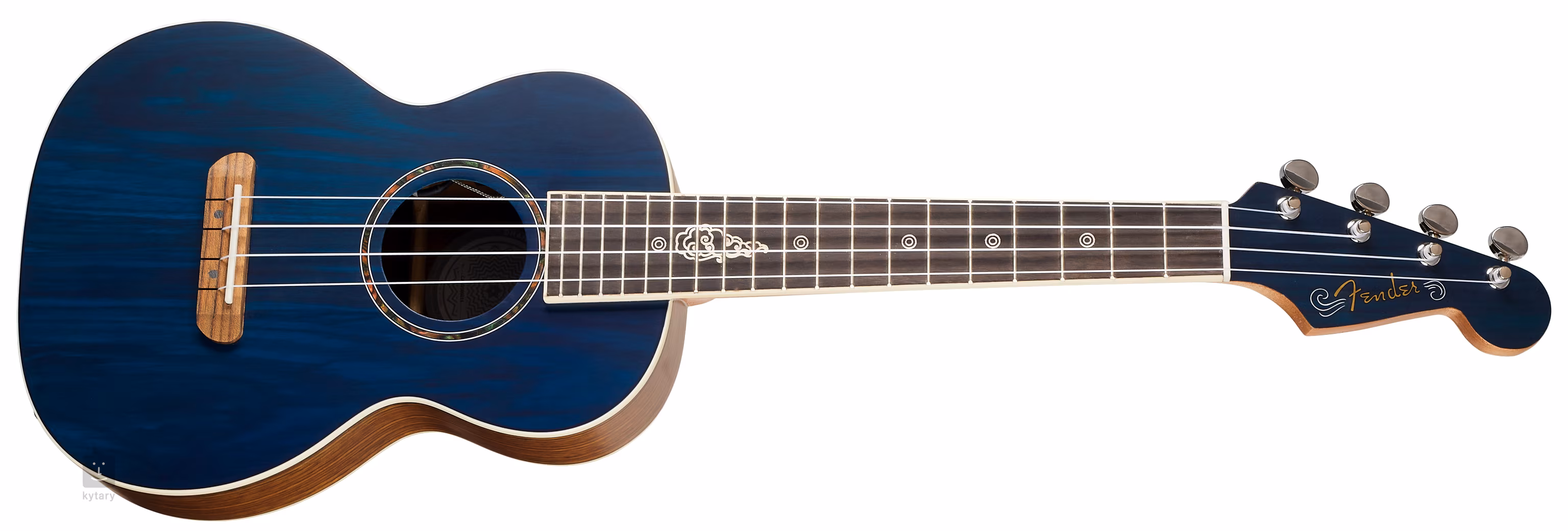 FENDER Dhani Harrison Uke WN SB Electro-Acoustic Ukulele