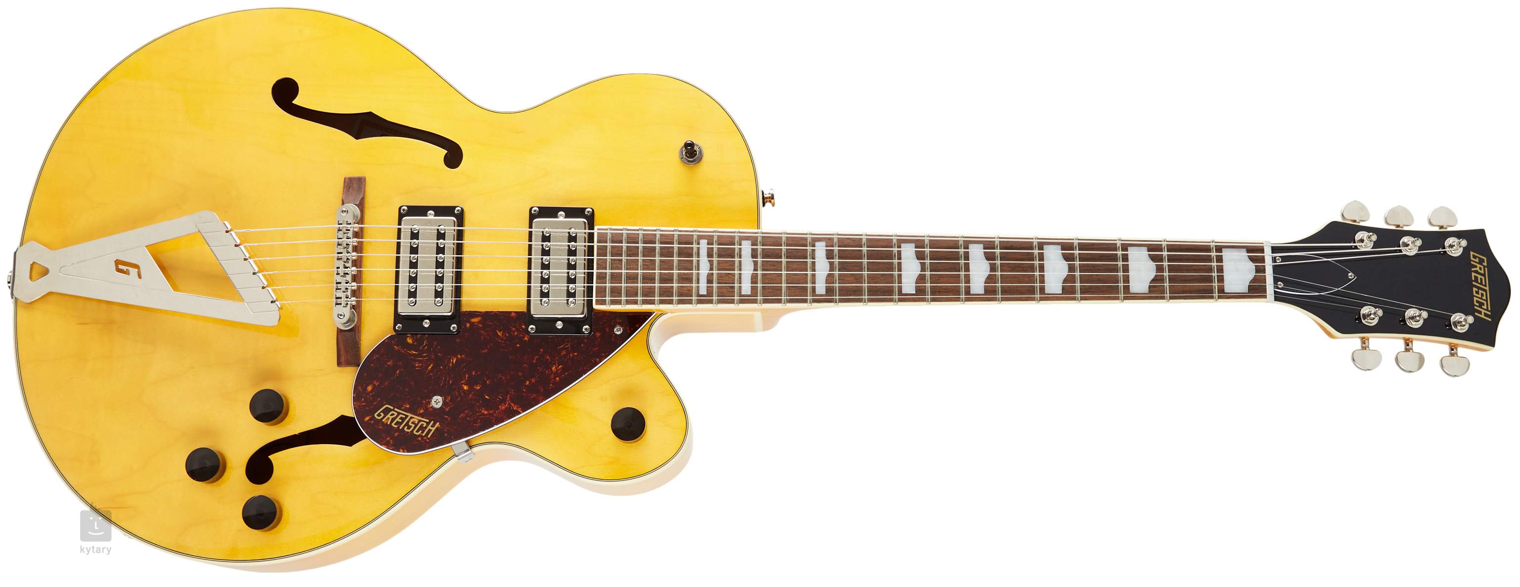 yellow gretsch guitar