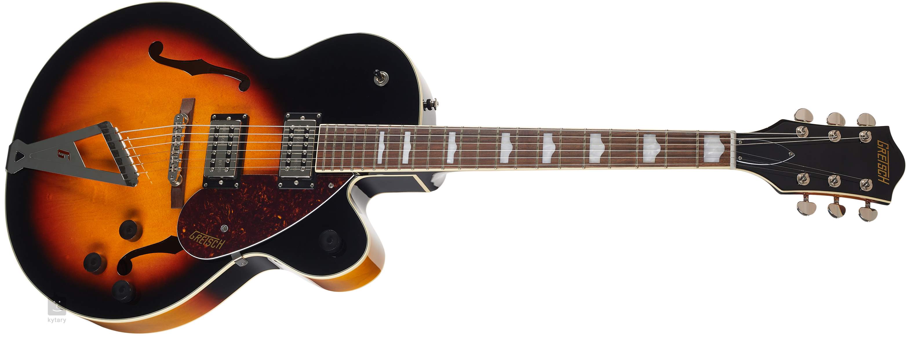 gretsch semi hollow electric guitar