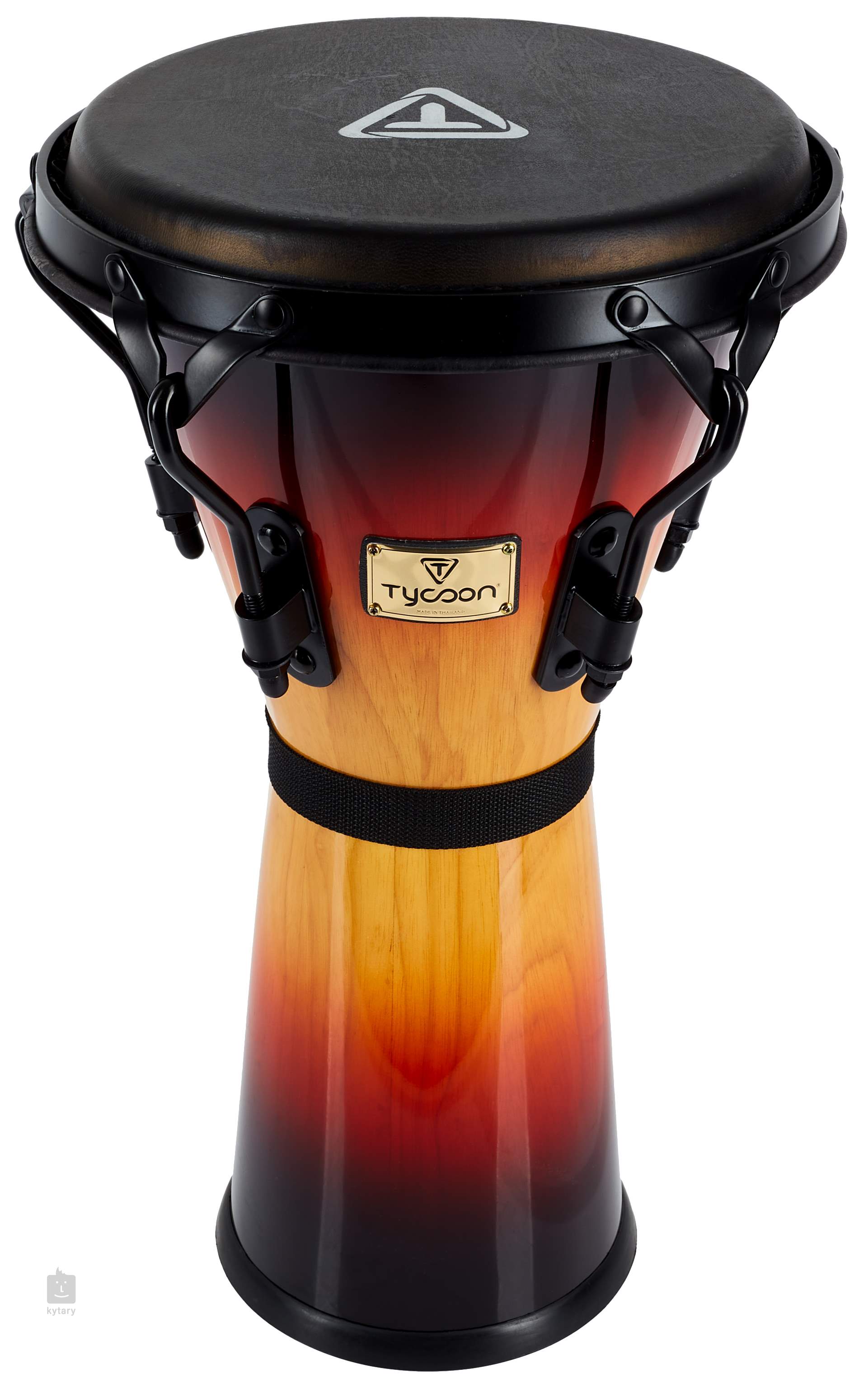 TYCOON 10" Supremo Sunburst Series Djembe Djembe