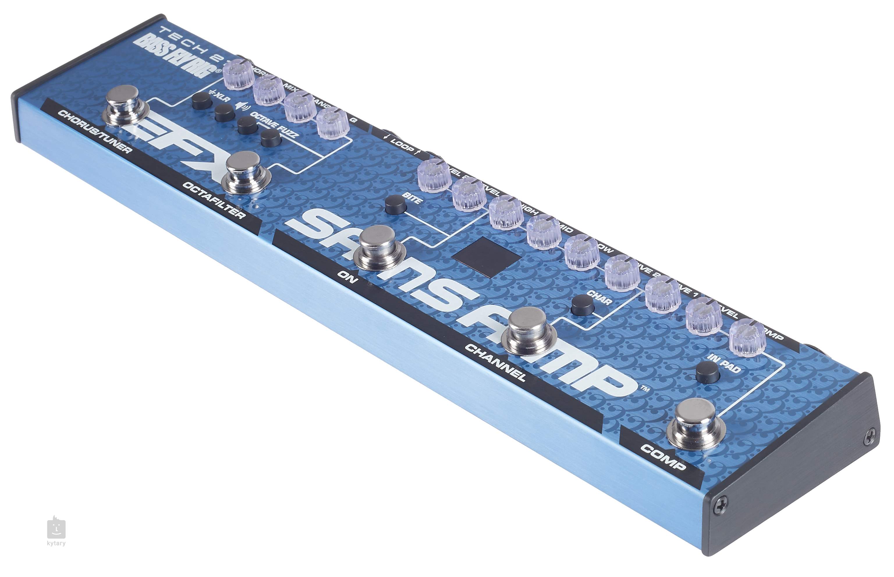 TECH 21 BASS FLY RIG v2 (opened) Bass Guitar MultiEffect