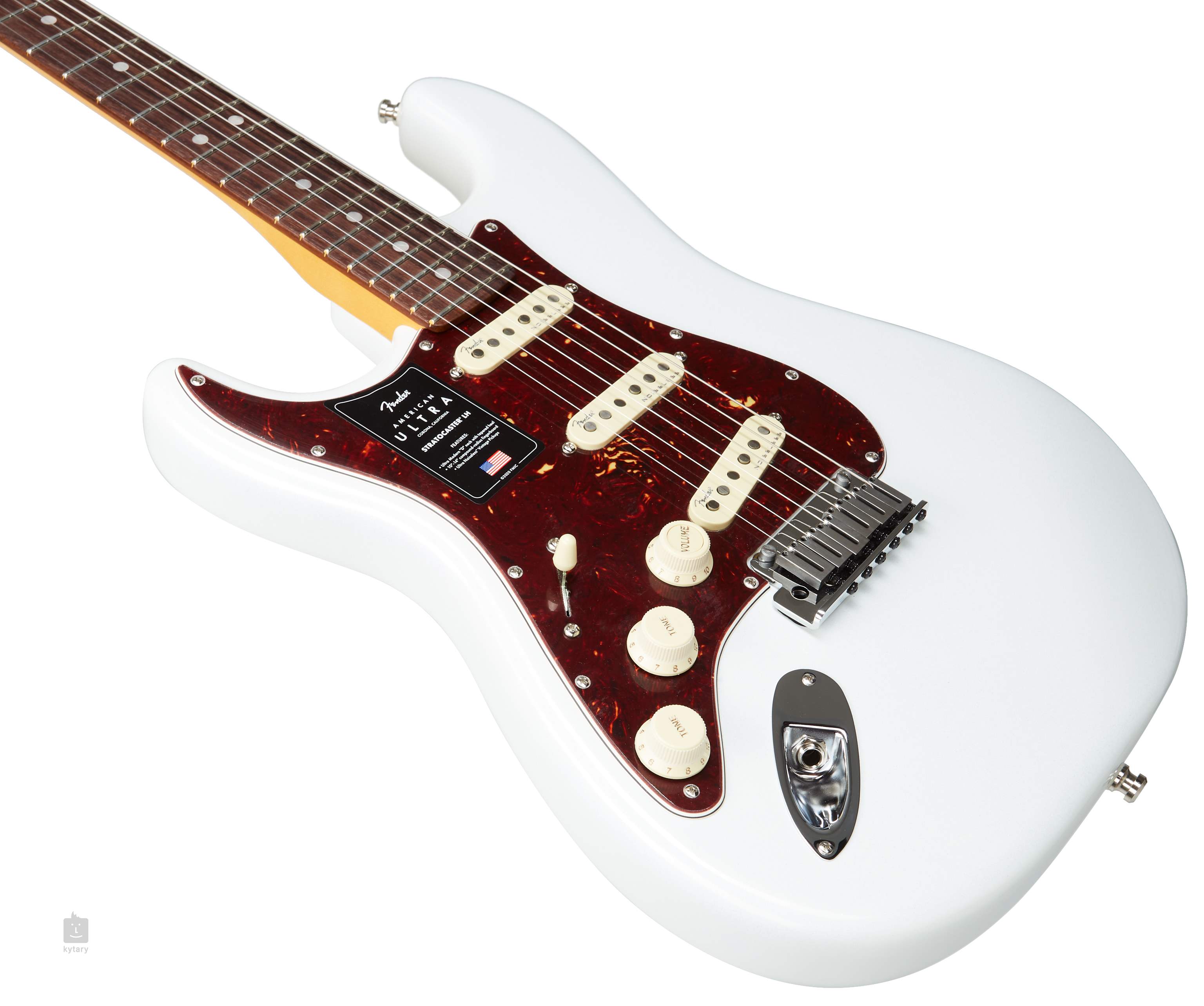 fender stratocaster ultra white