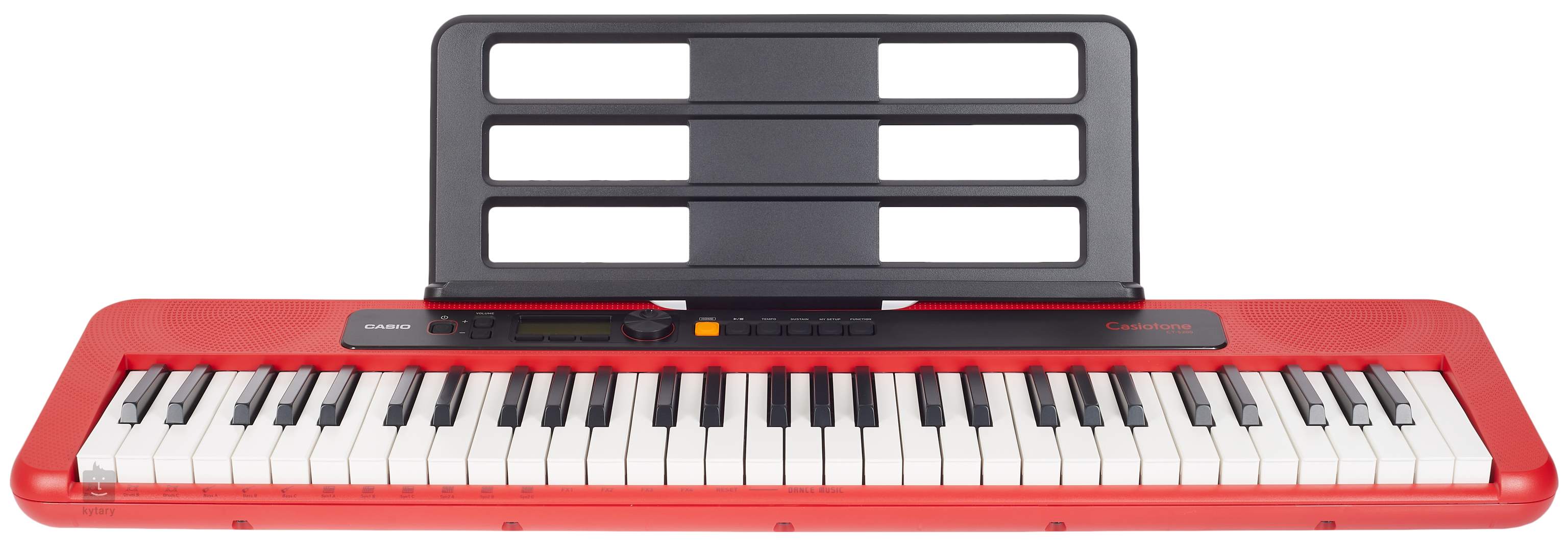 CASIO CT-S200 RD Keyboard without Touch-Sensitive Keys