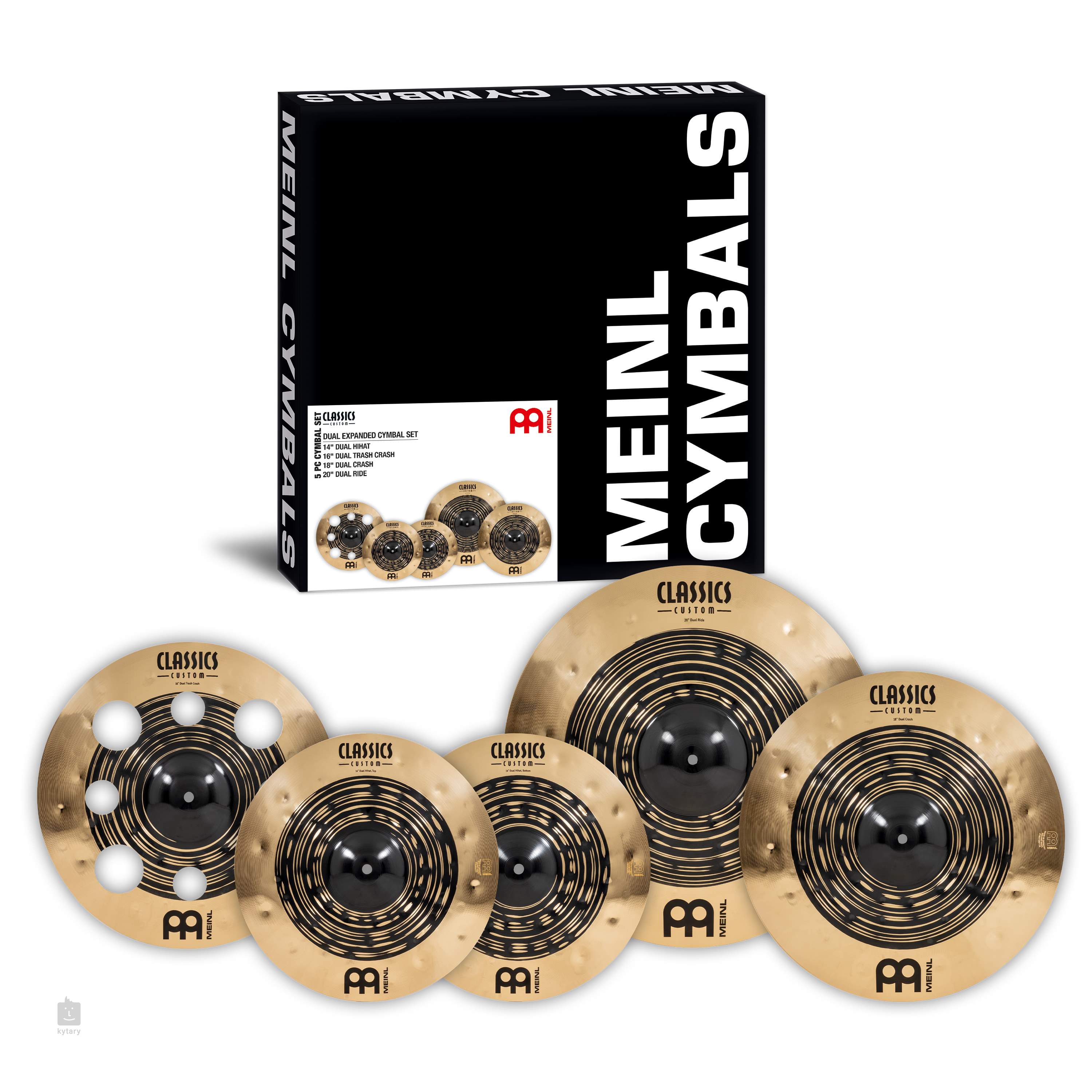 MEINL Classics Custom Dual Expanded Cymbal Set