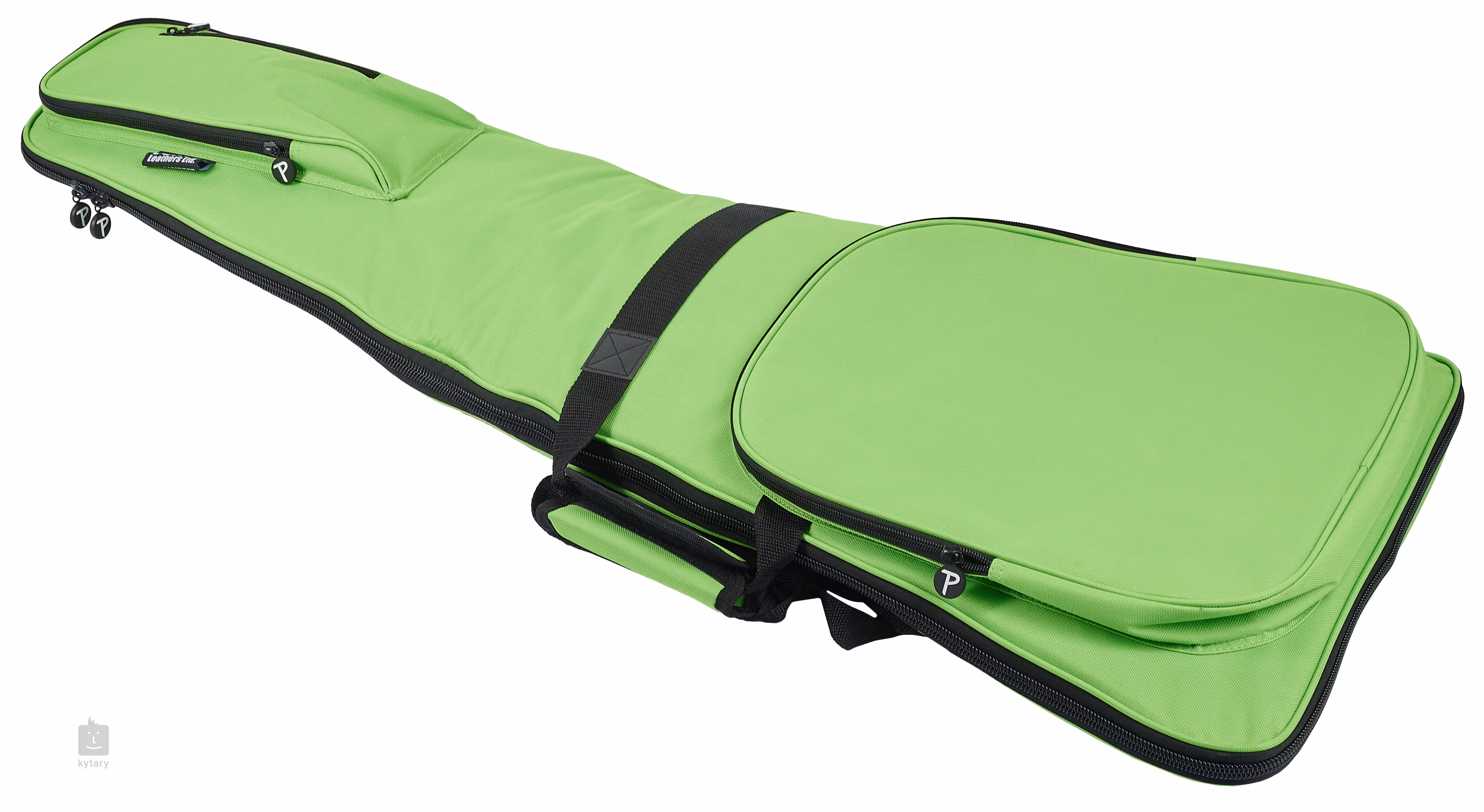 PERRI'S LEATHERS Flashback Electric Guitar Bag Lime Green Electric