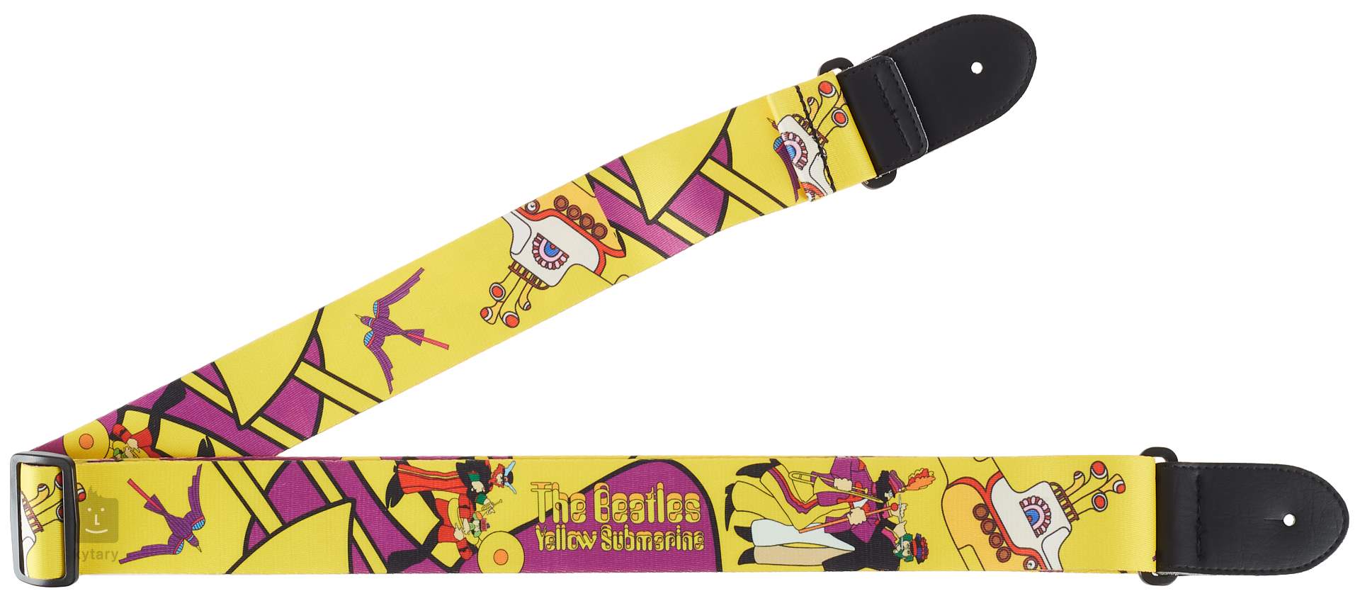 yellow submarine guitar strap