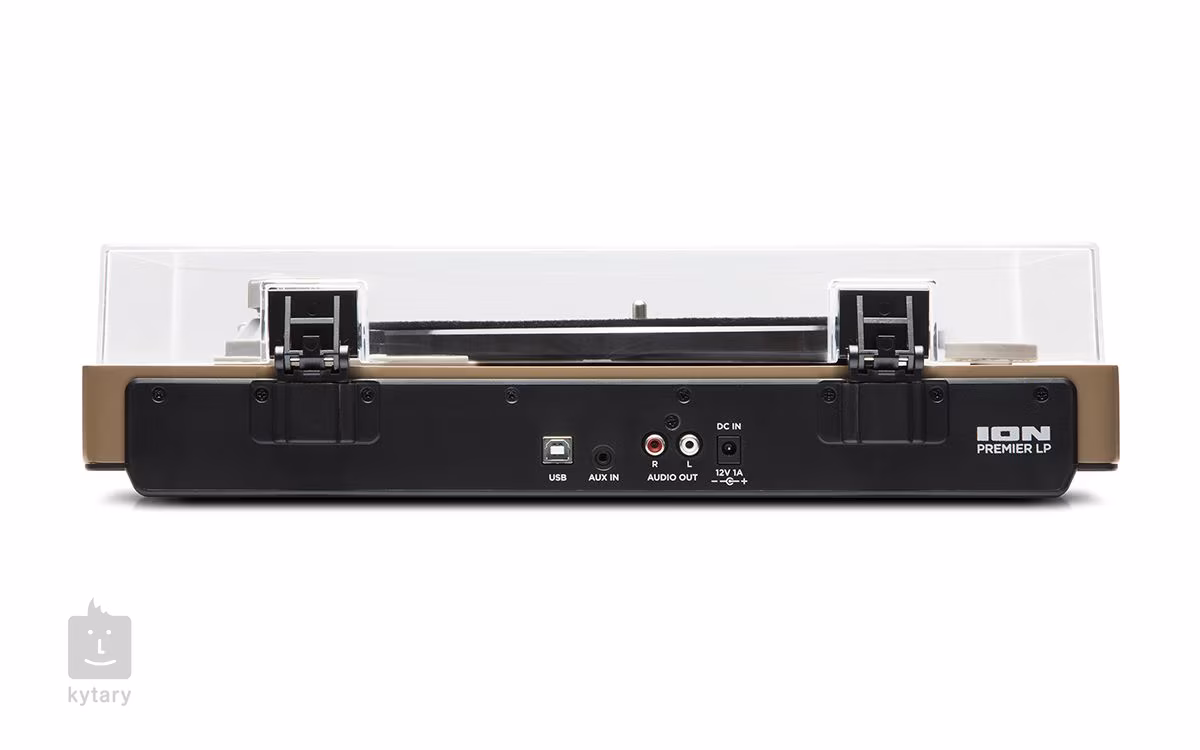 ION Premier LP Natural Turntable