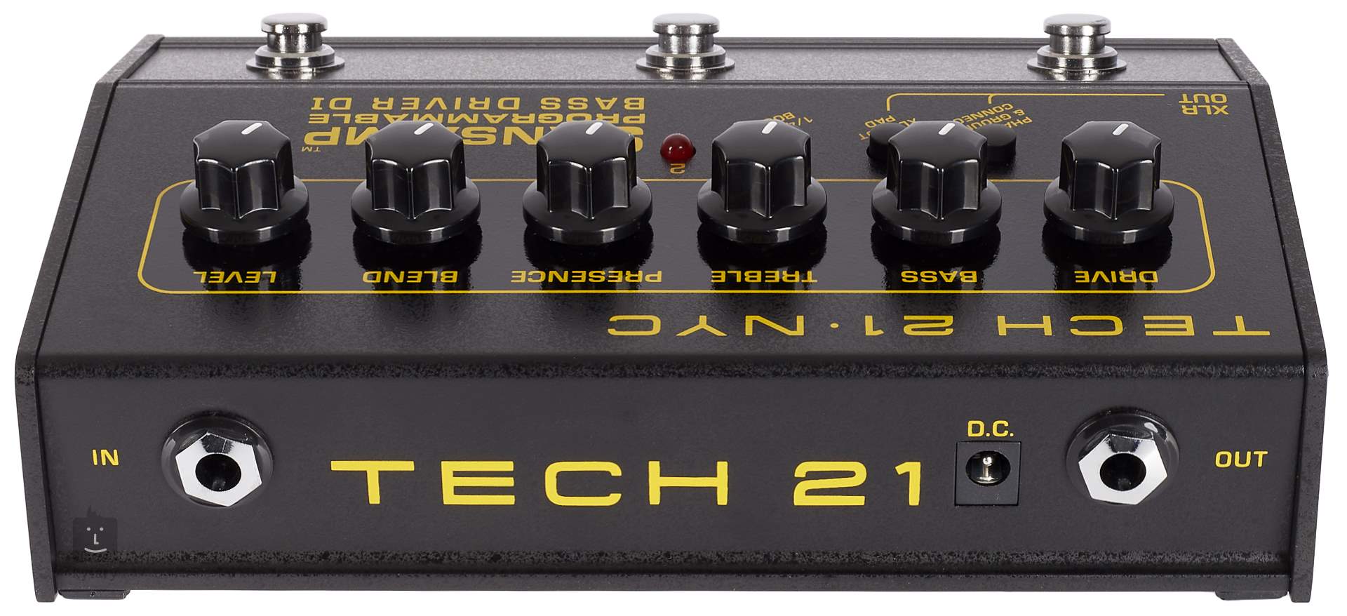 TECH 21 Bass Driver D.I. Programmable Bass Guitar Pre-Amplifier and DI Unit