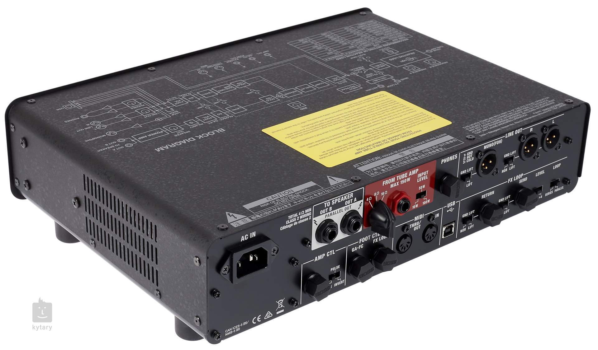 BOSS Waza Tube Amp Expander (opened) Reactive Load Box