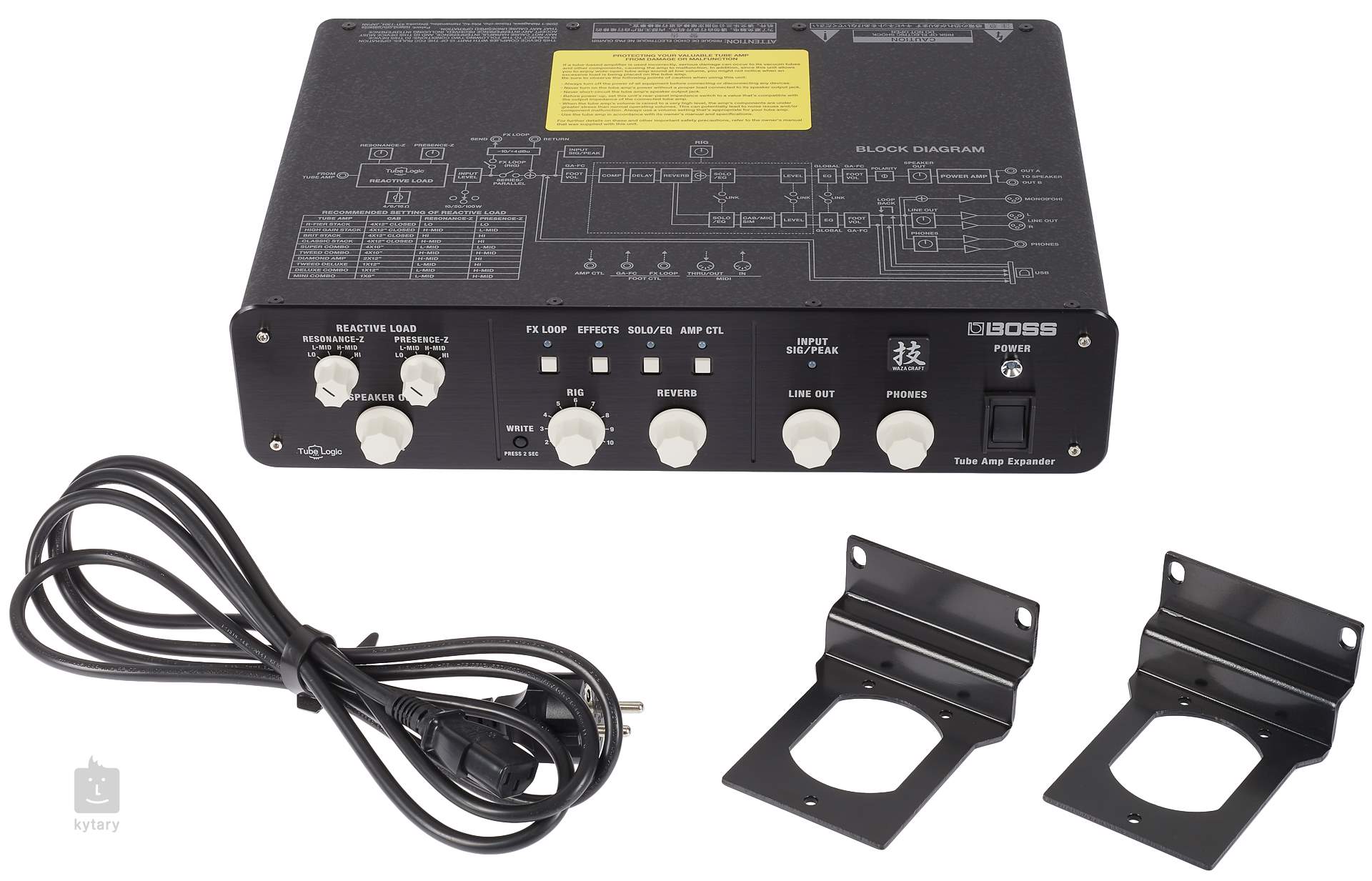 BOSS Waza Tube Amp Expander (opened) Reactive Load Box