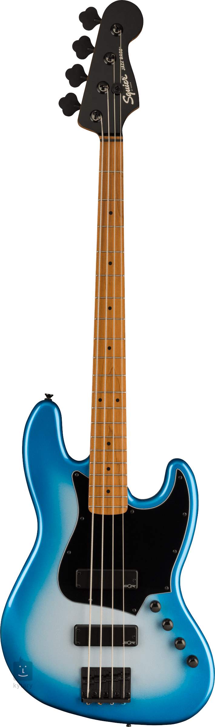 squier bass blue