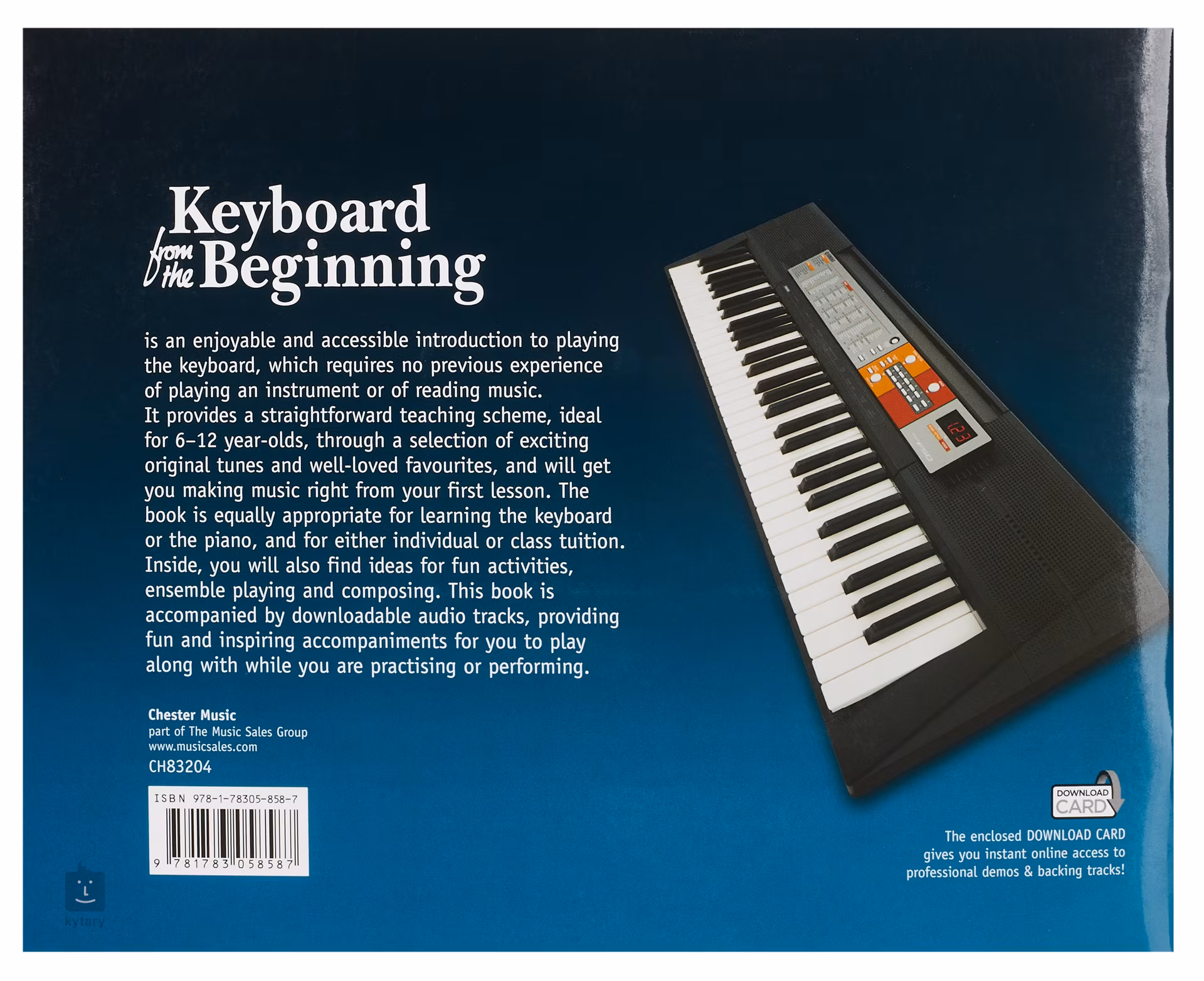 MS Keyboard From The Beginning + Audio Online Keyboard Method Book