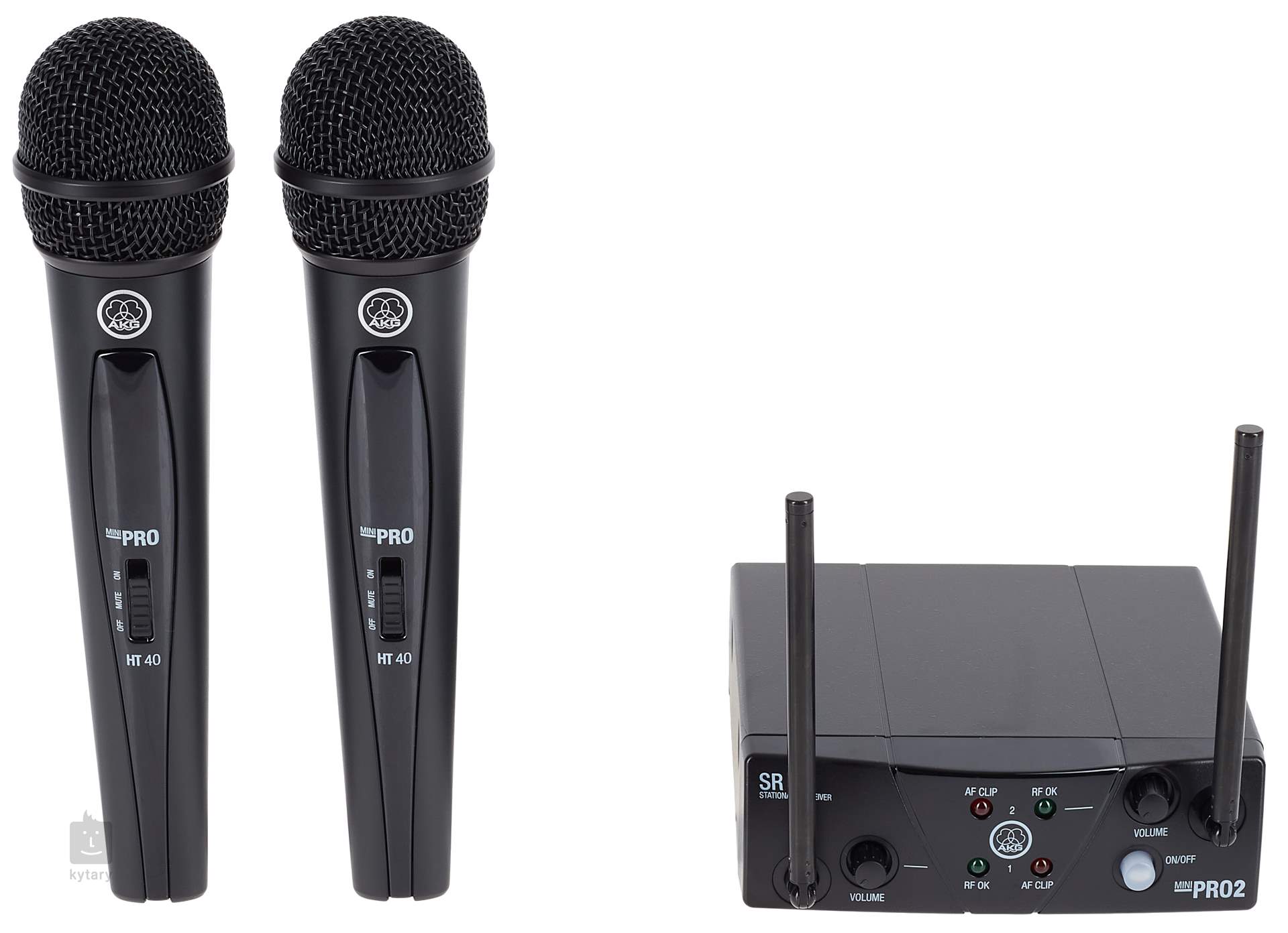 AKG WMS40 Mini2 VocalL Set Dual US25BD Dual Wireless Set Kytary.ie