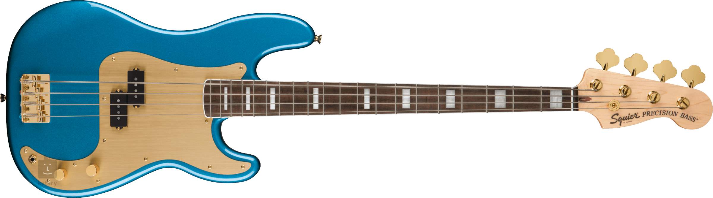 blue fender precision bass