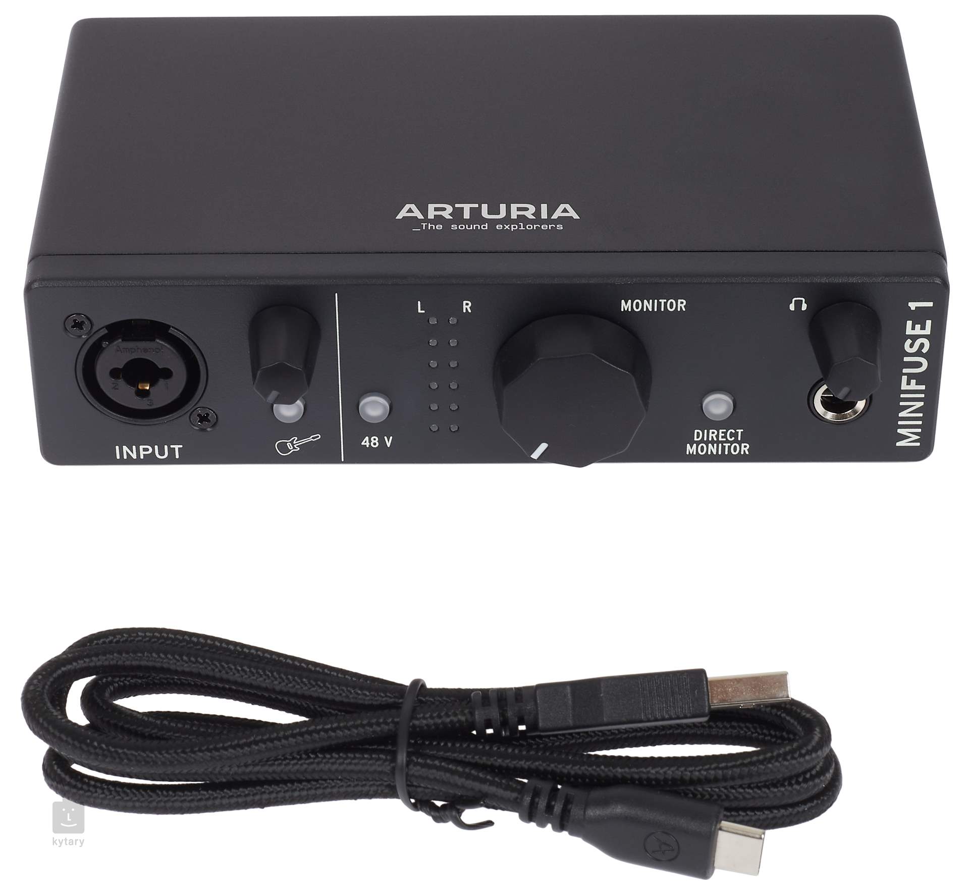 Arturia MiniFuse 1 Portable 1x2 USB Type-C Audio Interface