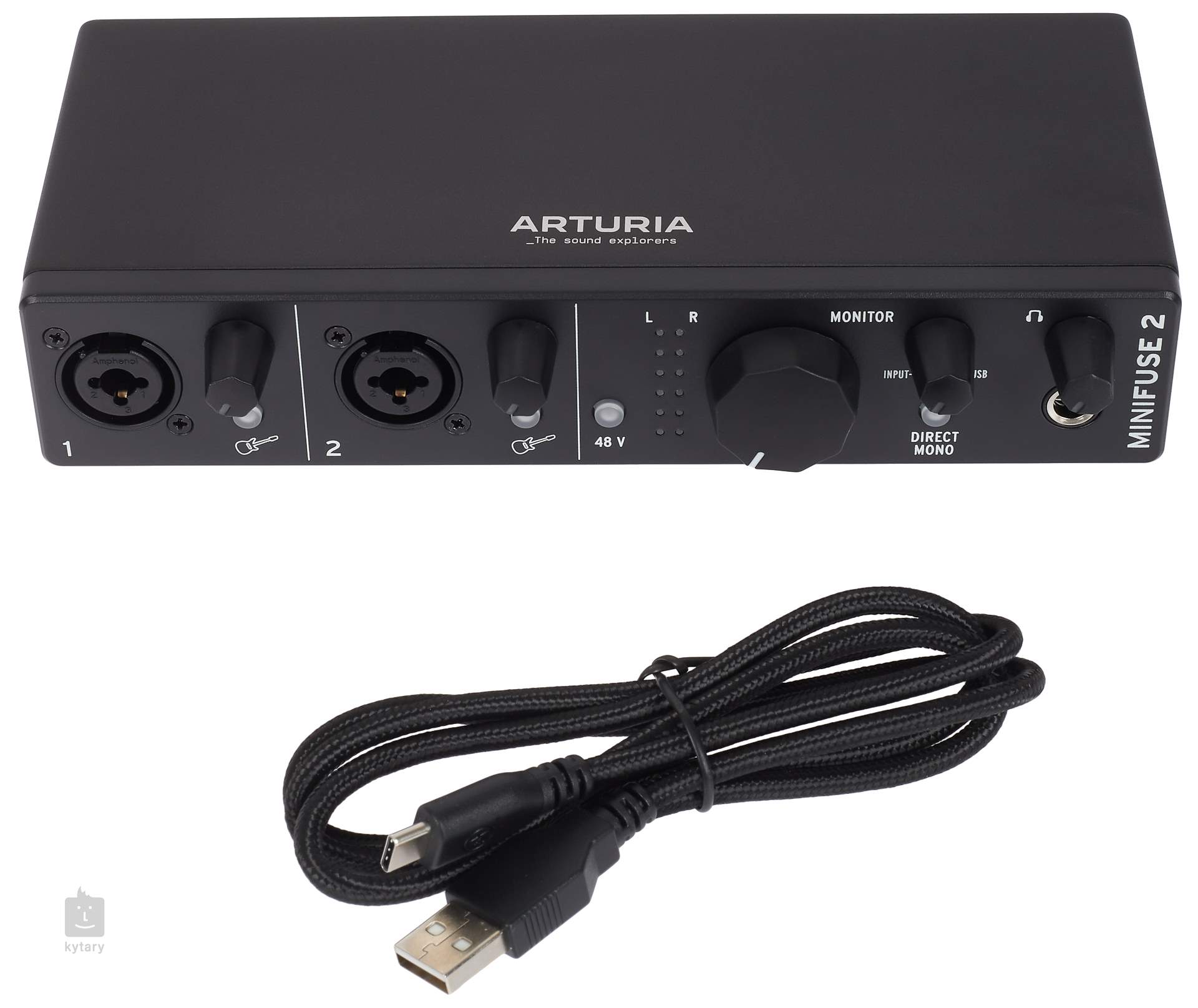 ARTURIA MiniFuse 2 BK USB Audio Interface
