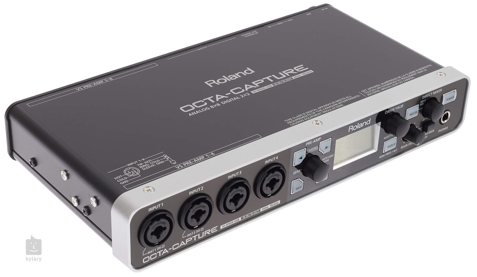 ROLAND UA-1010 Octa-Capture (opened) USB Audio Interface | Kytary.ie