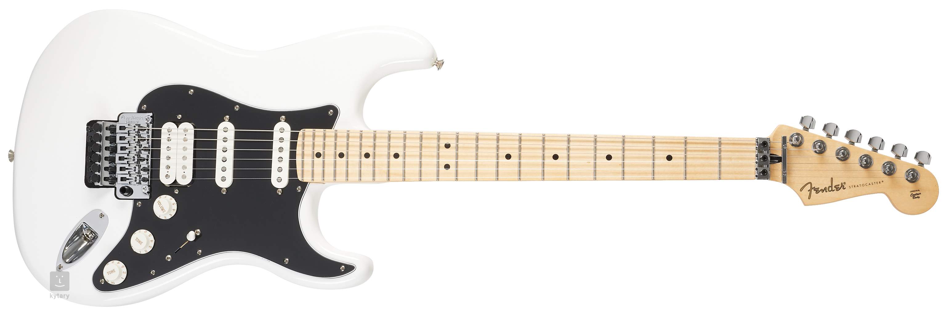 fender player stratocaster fr hss mn polar white