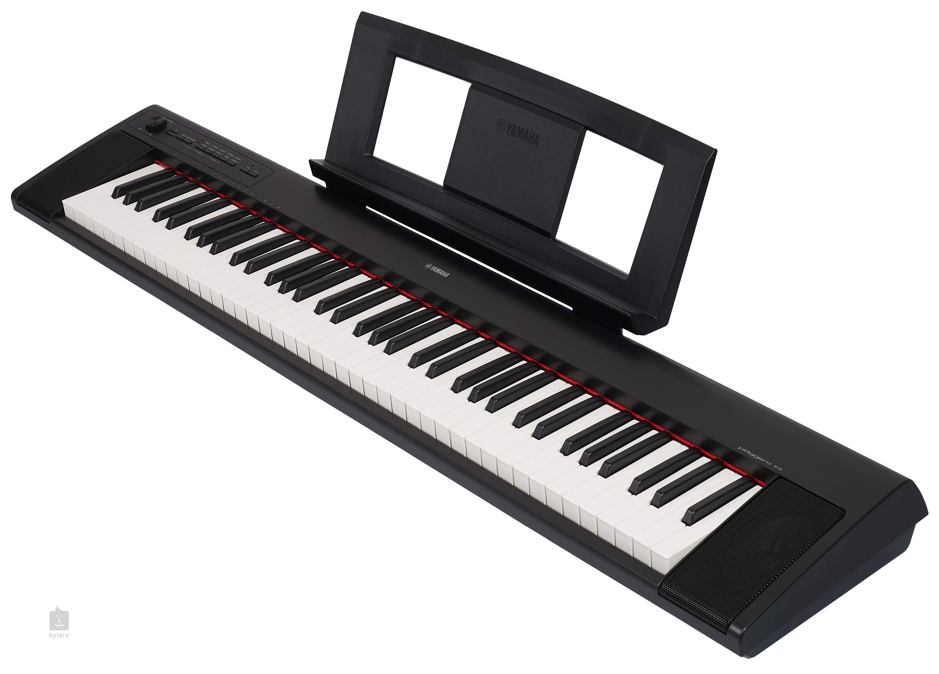Piano portable YAMAHA NP32-B noir Piaggero 76 notes