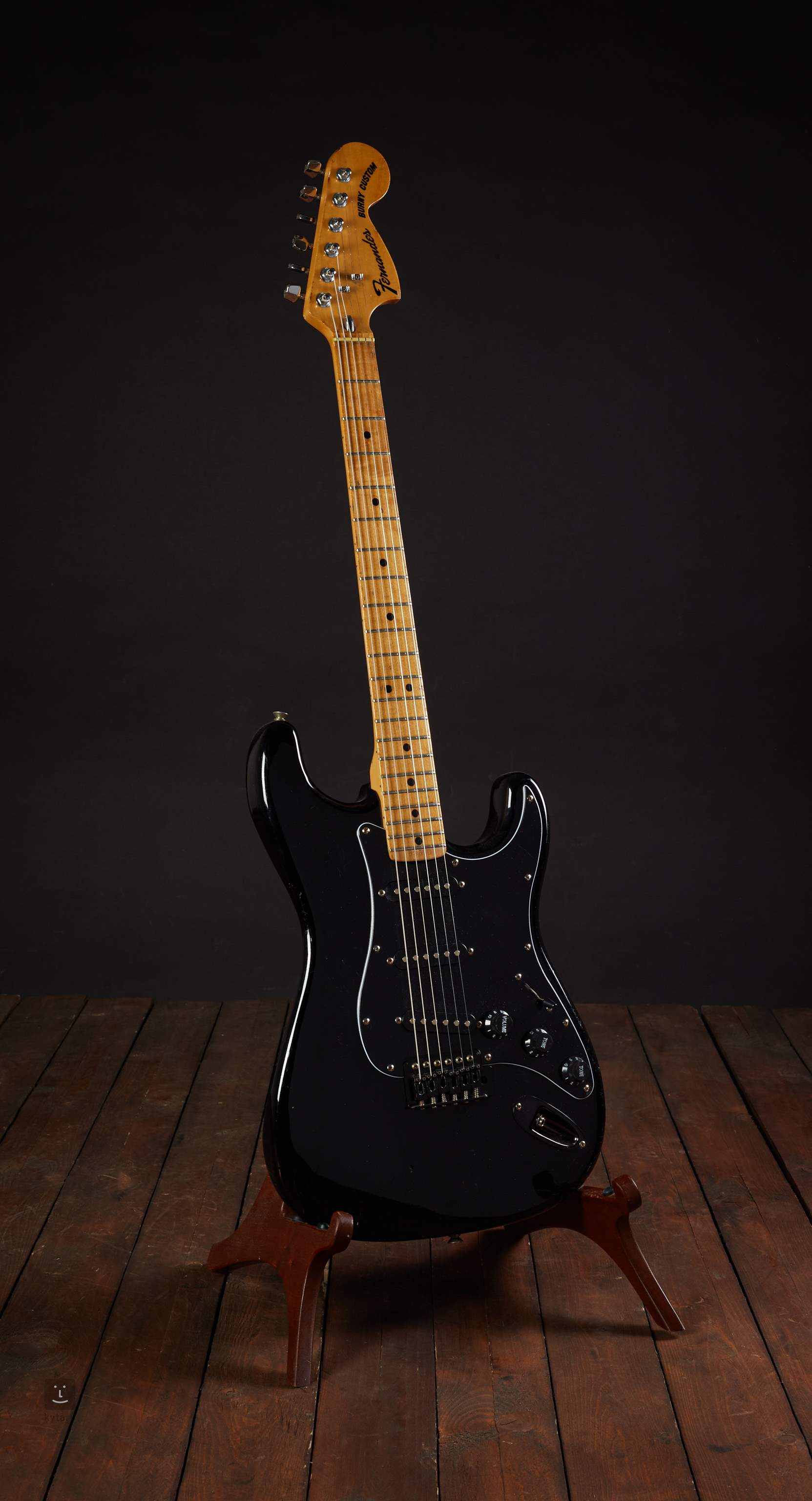 fernandes stratocaster black