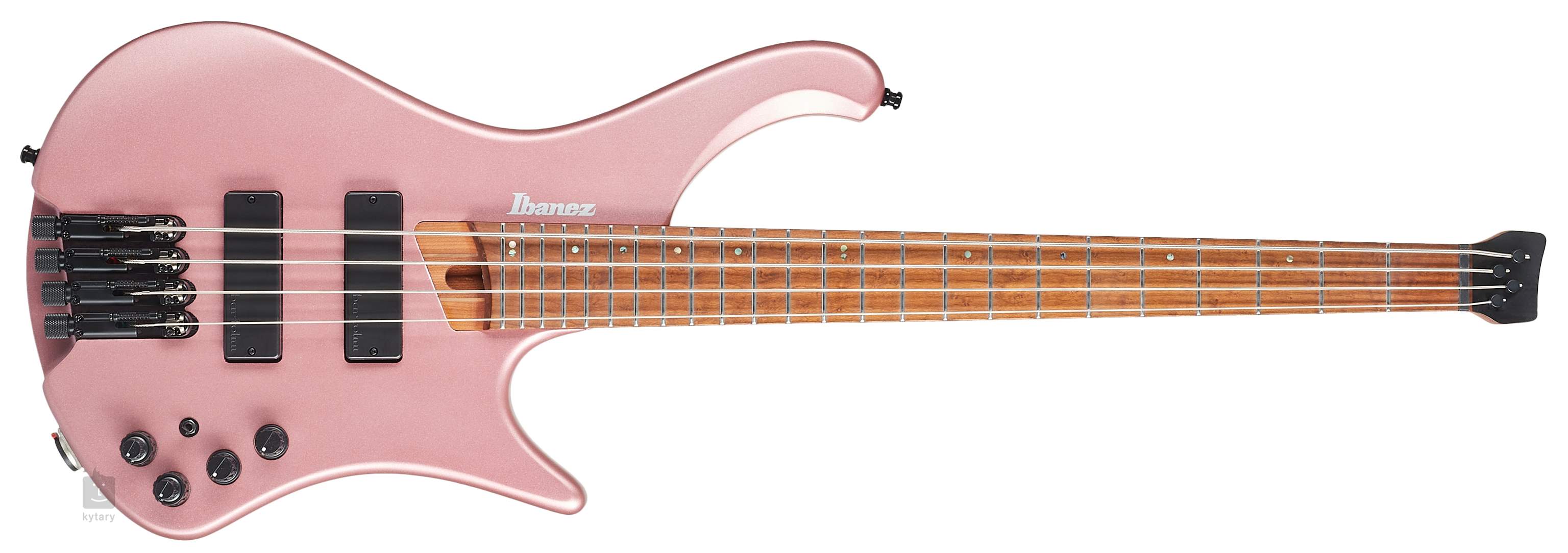 ibanez bass pink