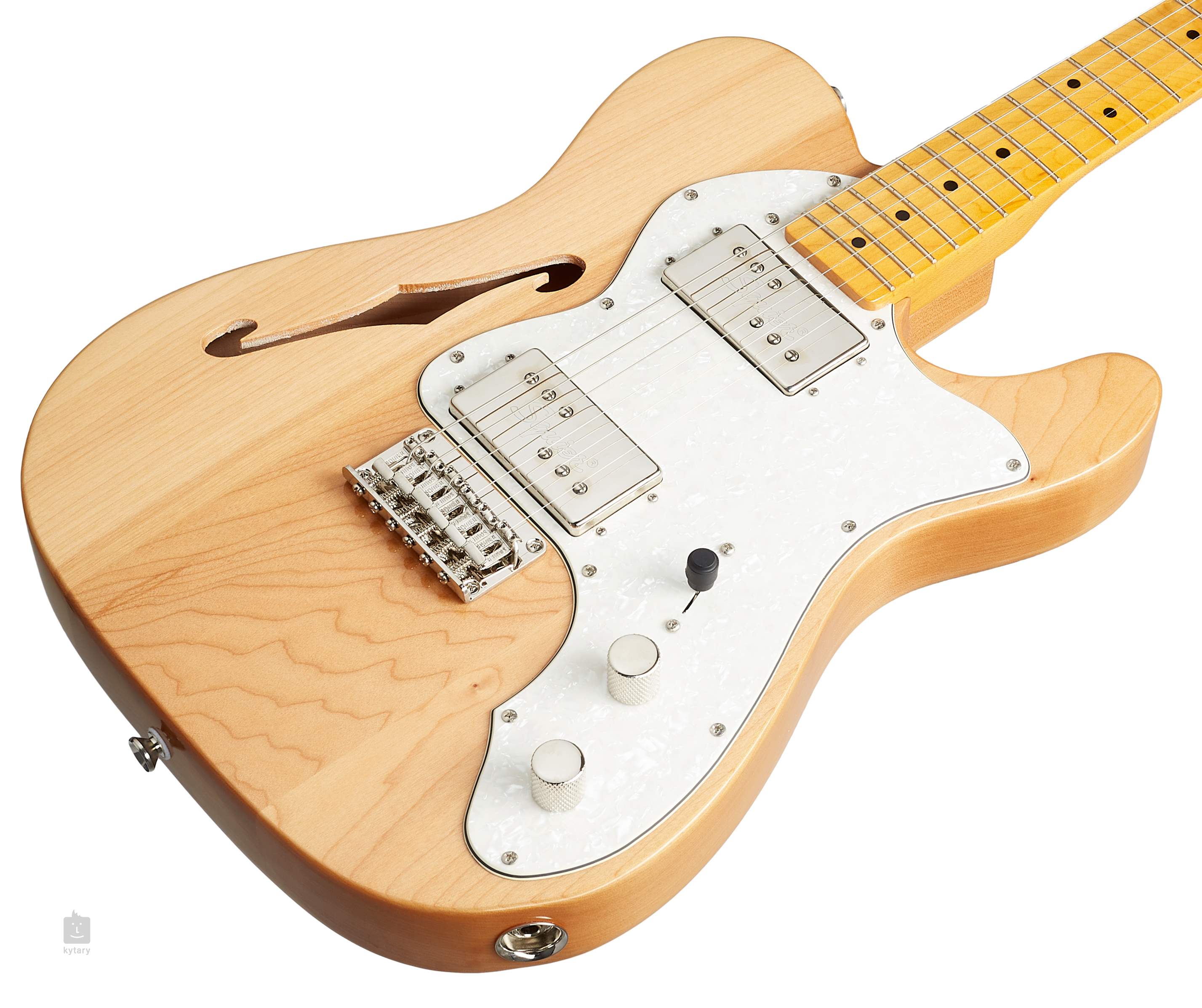 squier classic vibe 70s telecaster thinline maple fingerboard natural