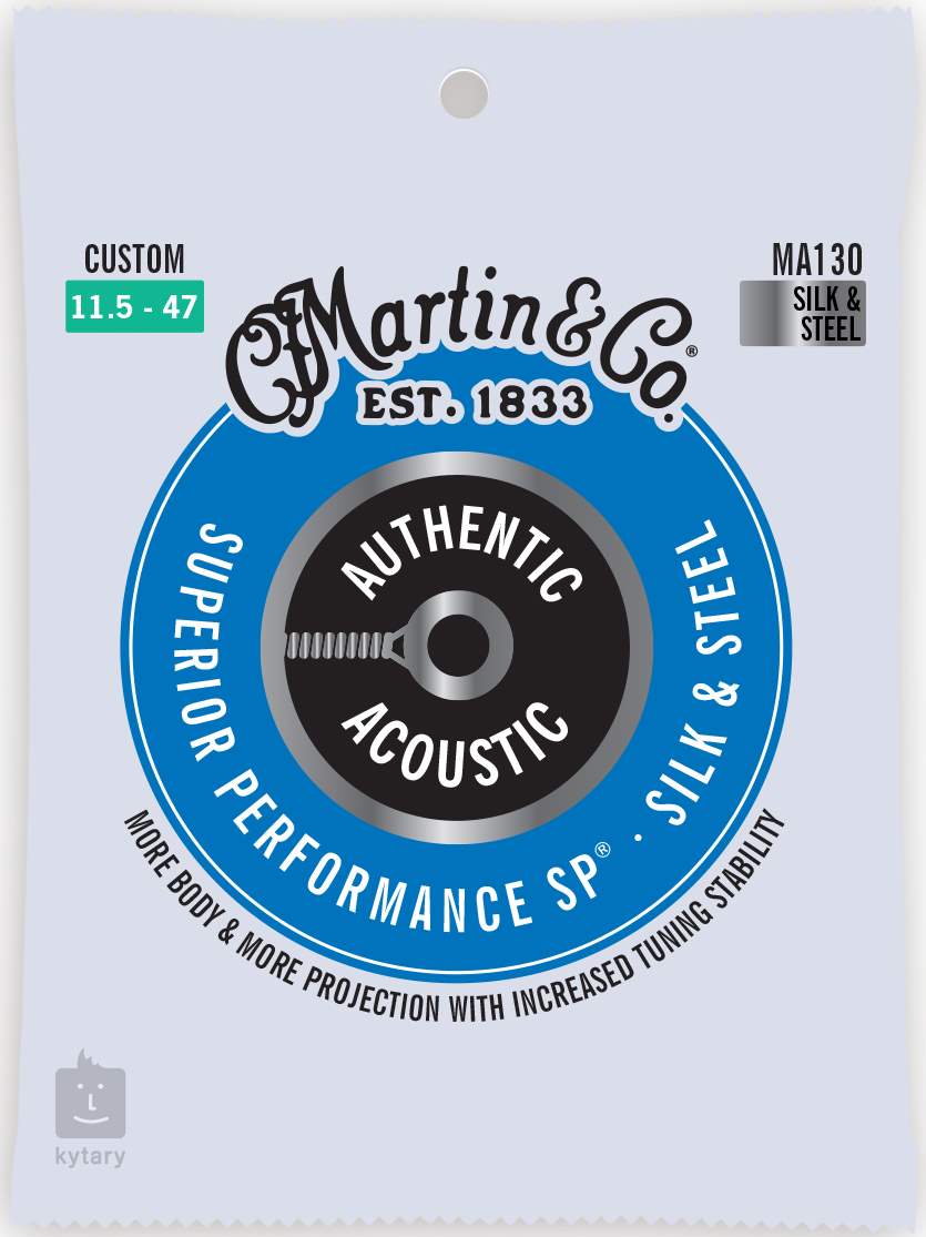 Silk steel deals guitar strings