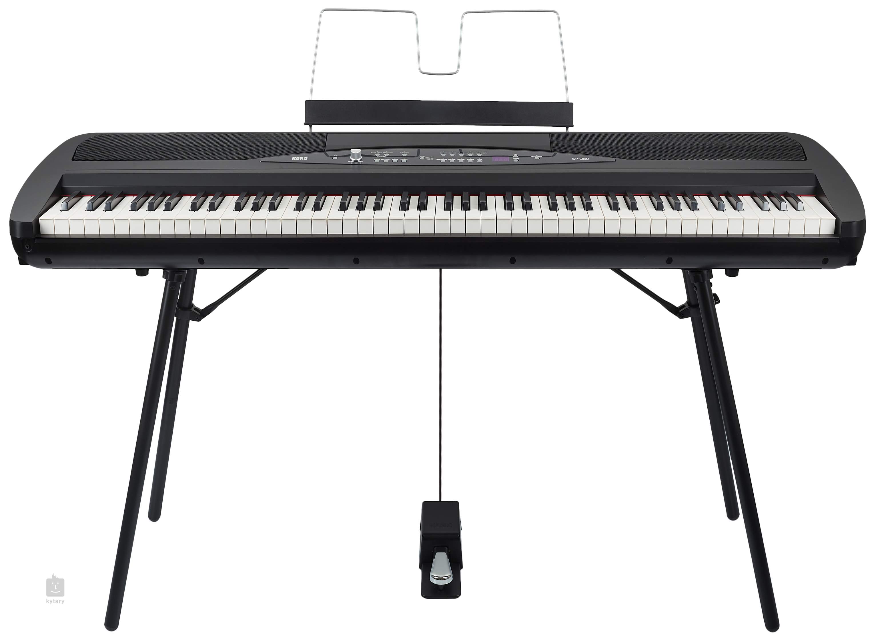 Pack SP-280 BK +Accessoires : Piano Portable Korg 
