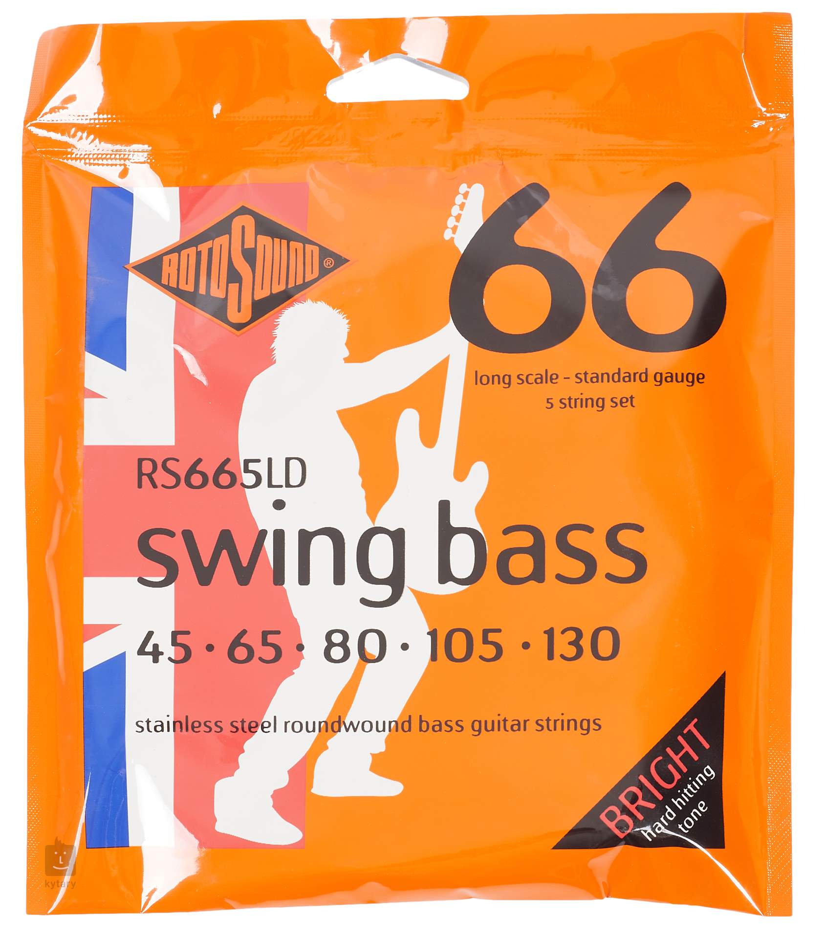 ROTOSOUND RS665LD 5-String Bass Guitar Strings | Kytary.ie