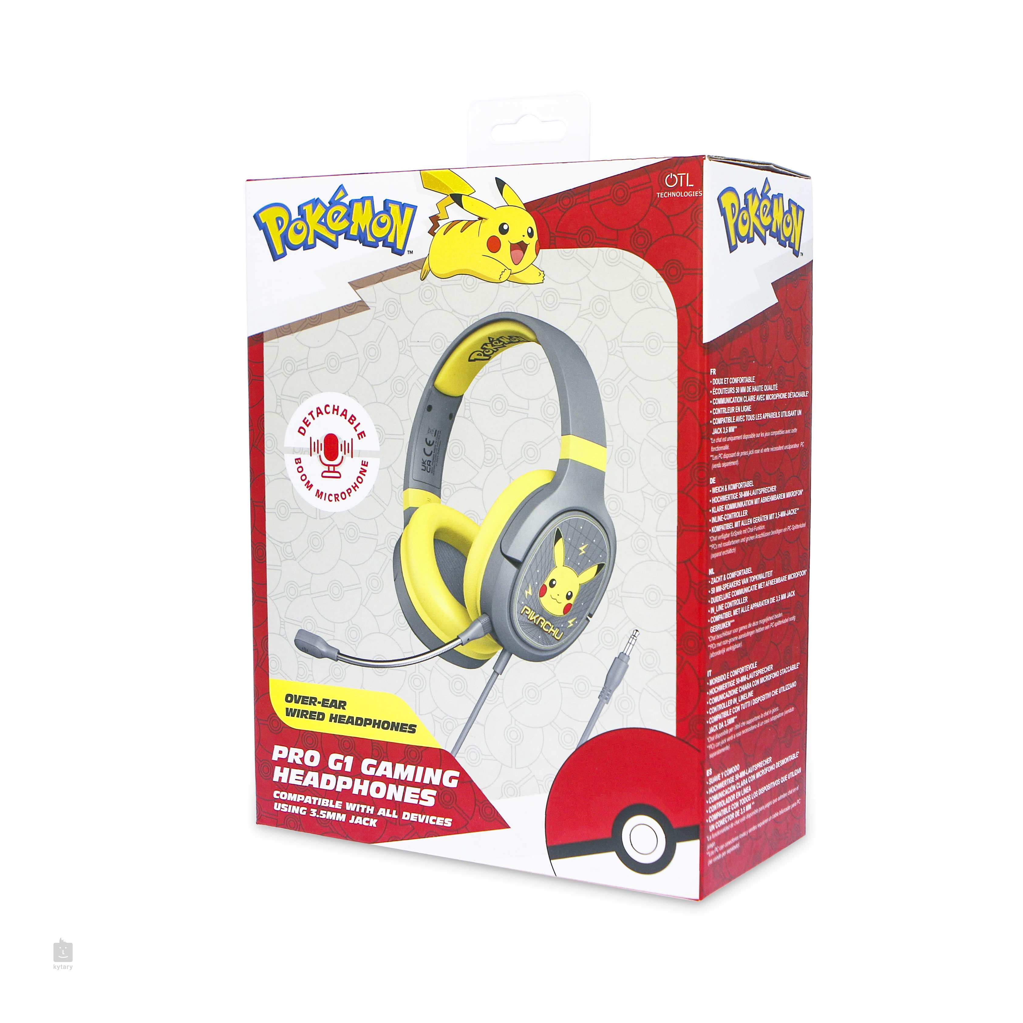 OTL Pokémon Pikachu PRO G1 Gaming Headphones Headphones