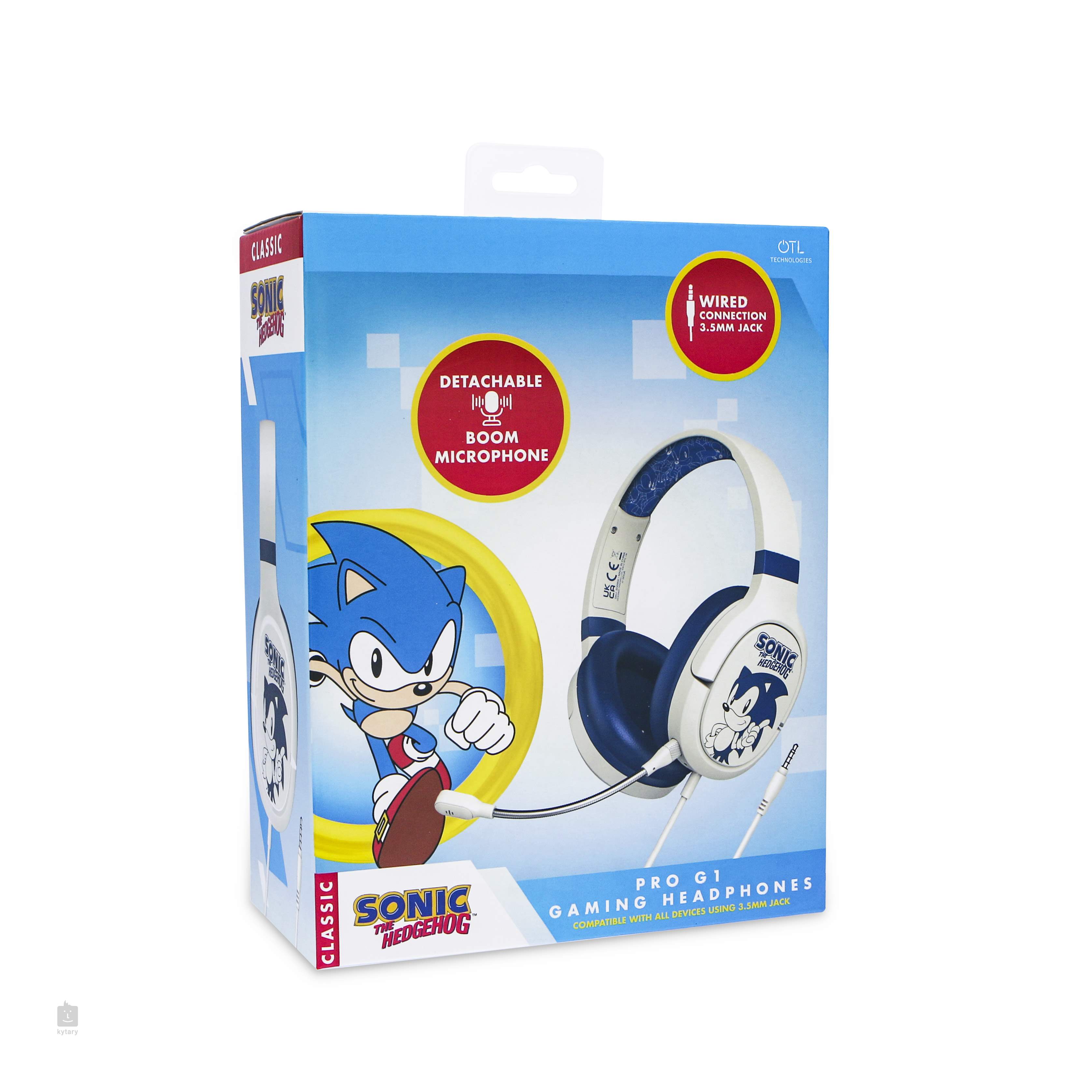OTL Sonic the Hedgehog Kids Wireless Headphones Auriculares